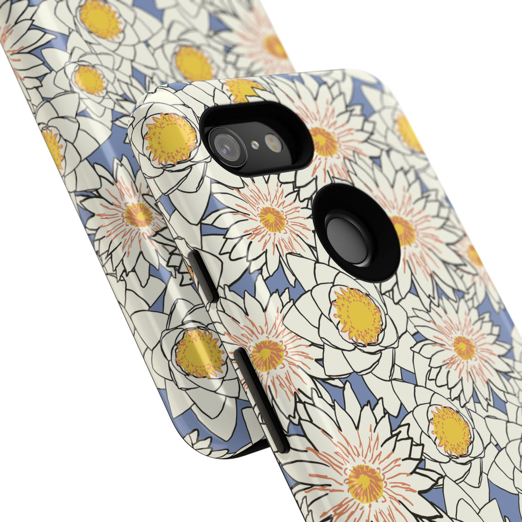 Stylish Phone Case, Floral Protective Cover, Gift for Nature Lovers, Trendy Tech Accessory, Customizable Phone Case