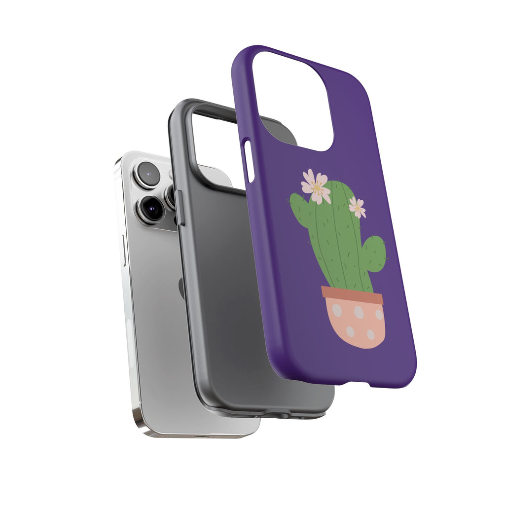 Cactus Phone Case, Tough Cases, Cute Floral, Trending Design, Unique Gift, Phone Accessories, Summer Vibe, Nature Lover