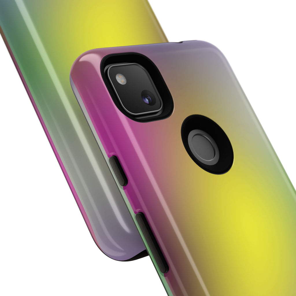 Colorful Tough Phone Case, Stylish Slim Cover, Durable Mobile Protection, Trendy Gift for Tech Lovers, Vibrant Phone Accessory