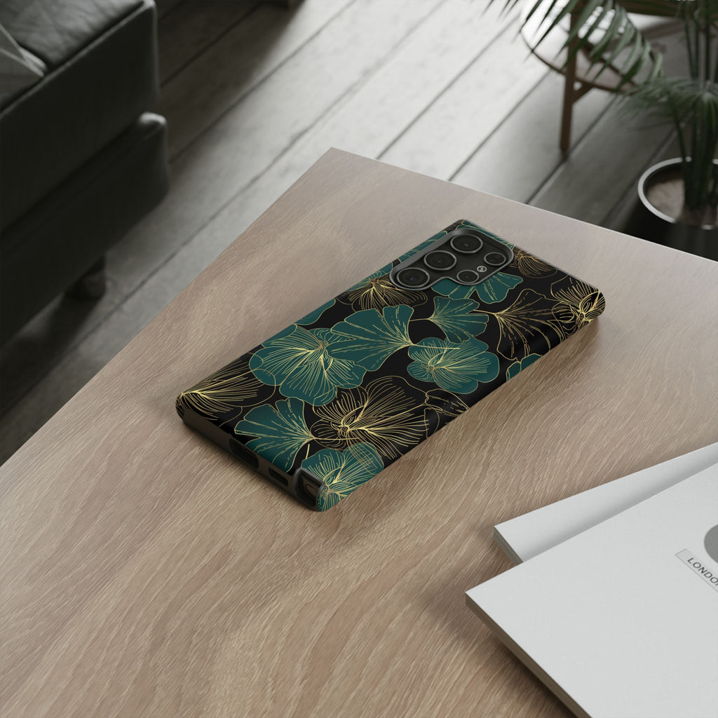 Floral Phone Case - Tough Cases, Protective Cover, Stylish Accessory, Gift for Her, Nature-Inspired Design
