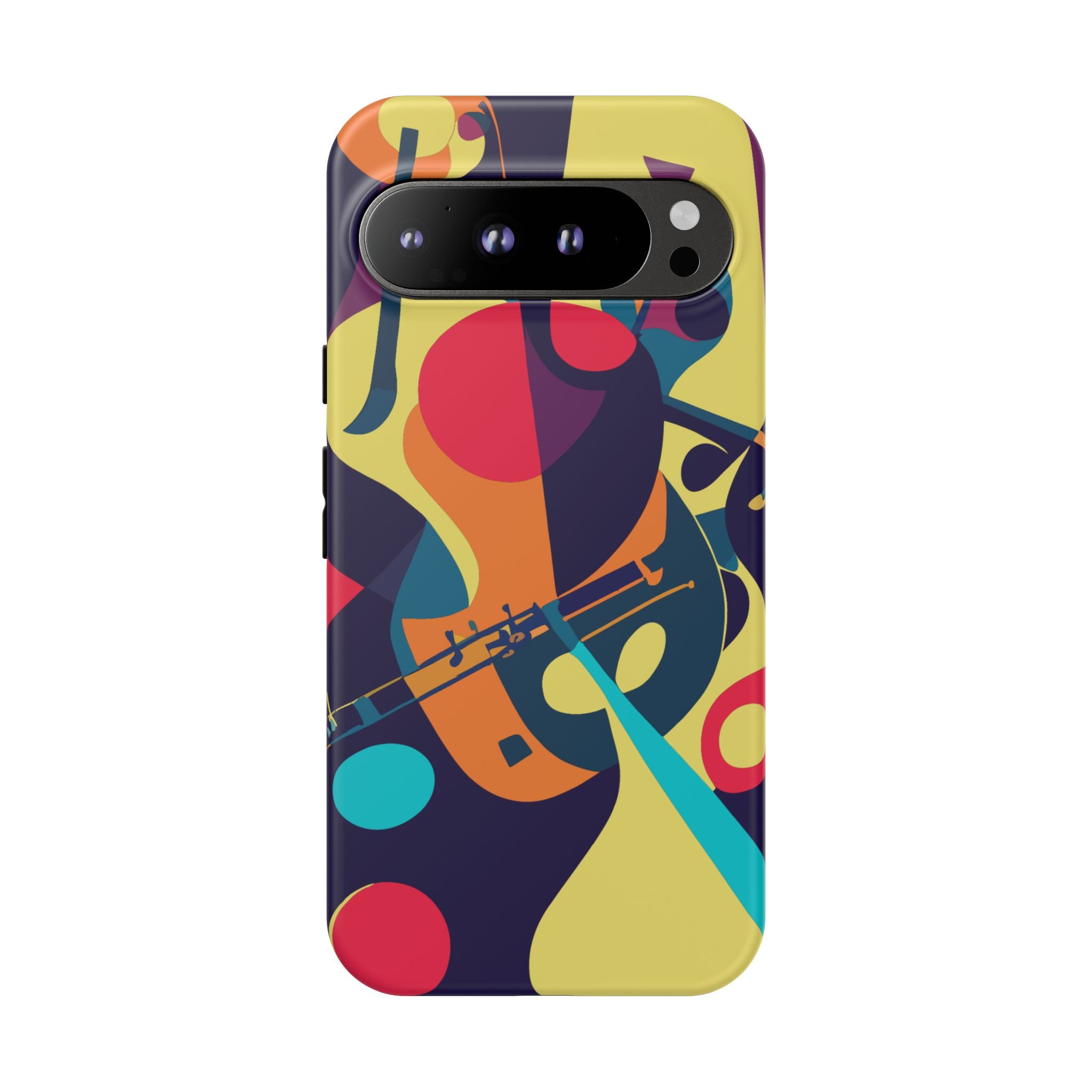Vibrant Guitar Phone Case - Tough Cases for Music Lovers, Colorful Phone Cover, Gifts for Musicians, Artistic Mobile Accessories, [...]