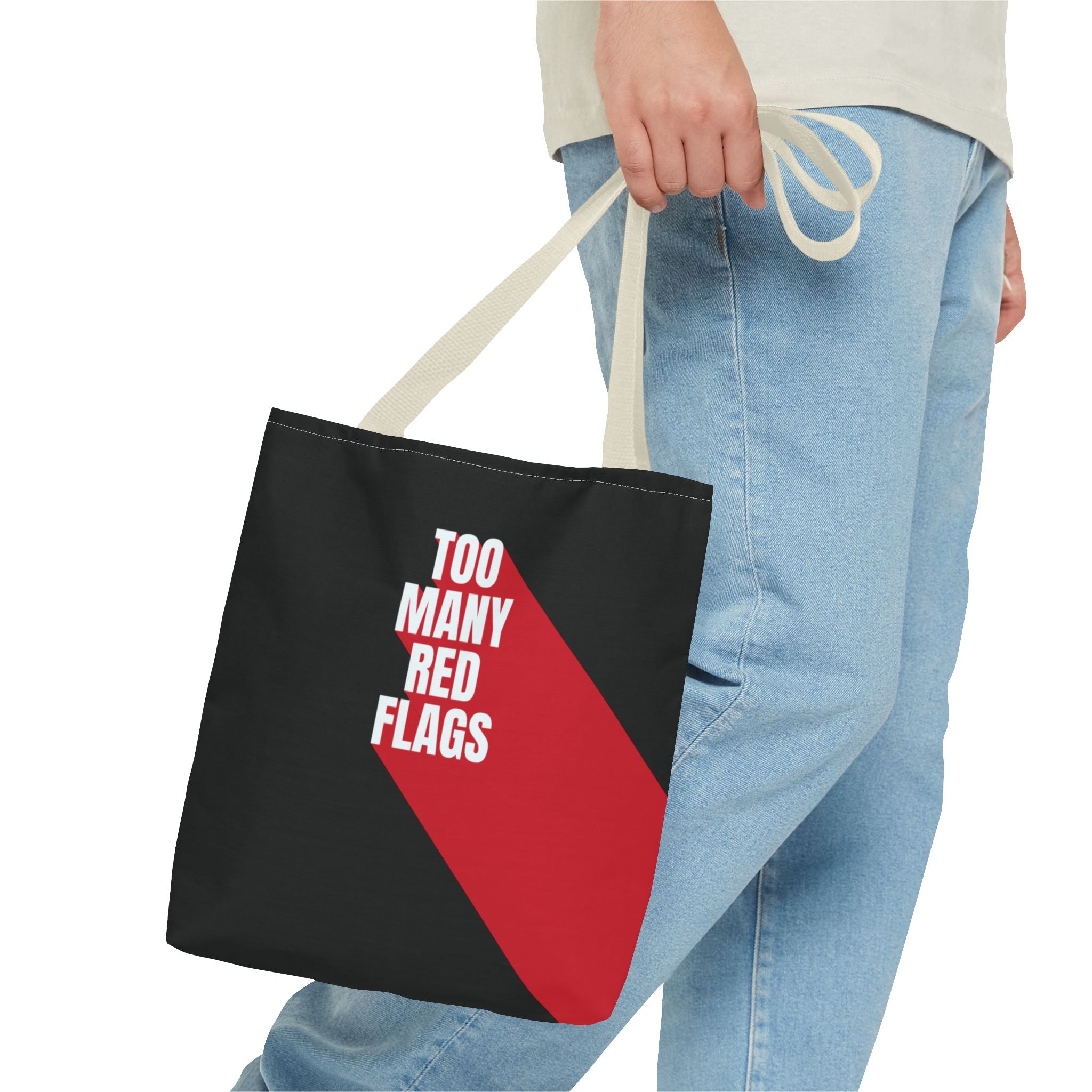 Tote Bag So Many Red Flags