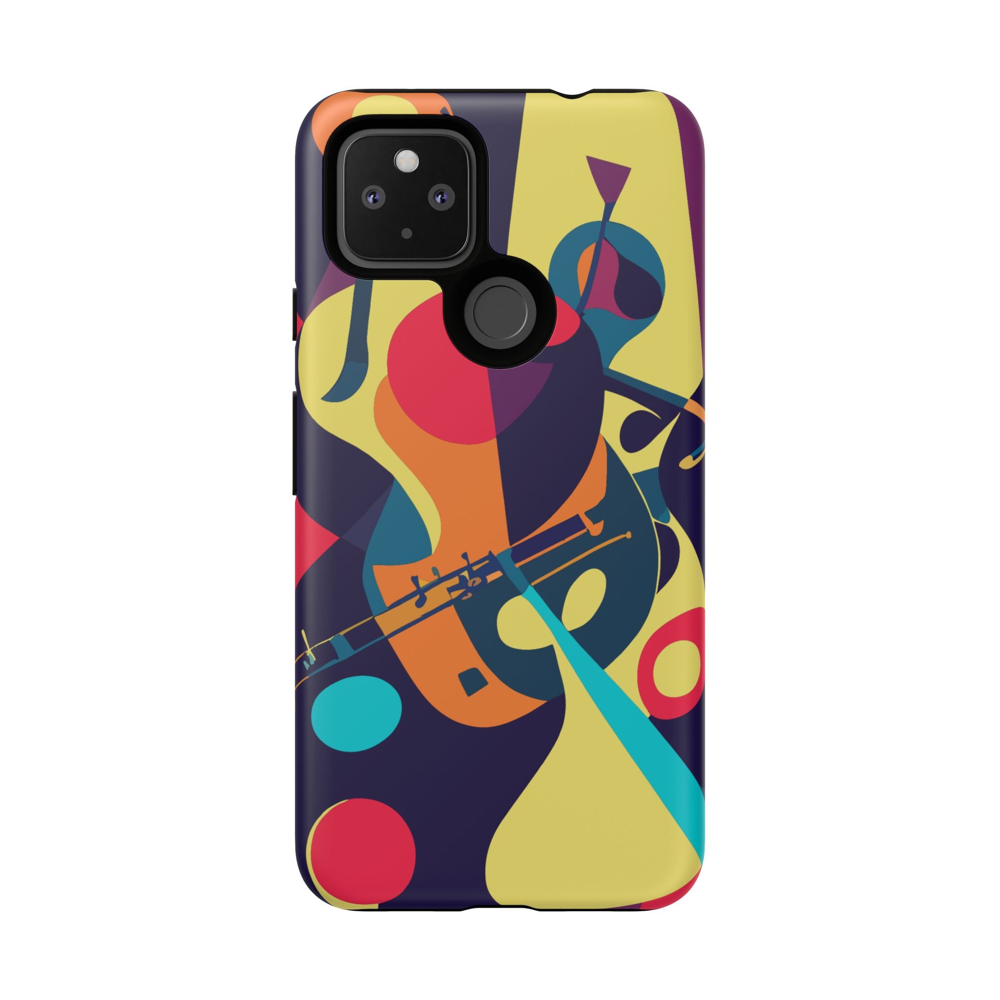 Vibrant Guitar Phone Case - Tough Cases for Music Lovers, Colorful Phone Cover, Gifts for Musicians, Artistic Mobile Accessories, [...]