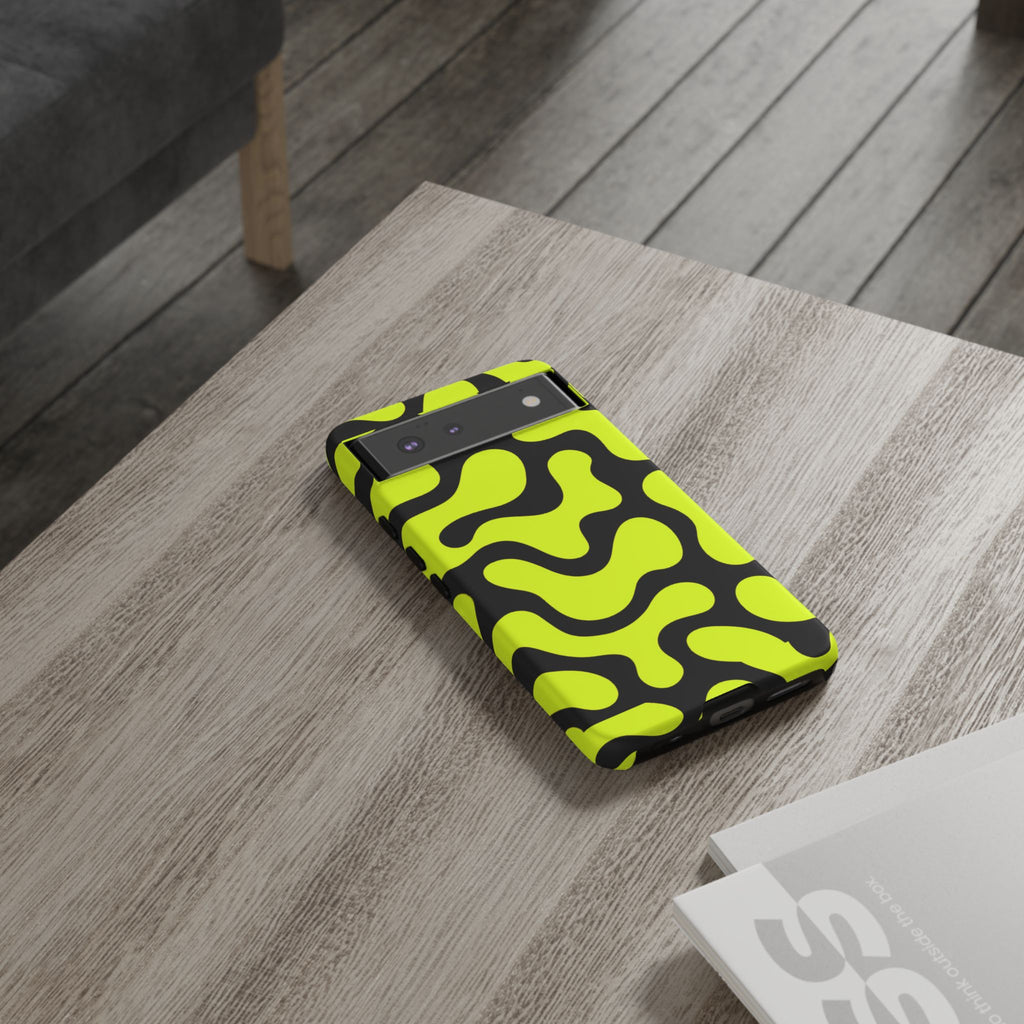 Bold Pattern Phone Case, Stylish Protective Cover, Unique Gift for Tech Lovers, Trendy Mobile Accessory, Rejuvenate Your Style