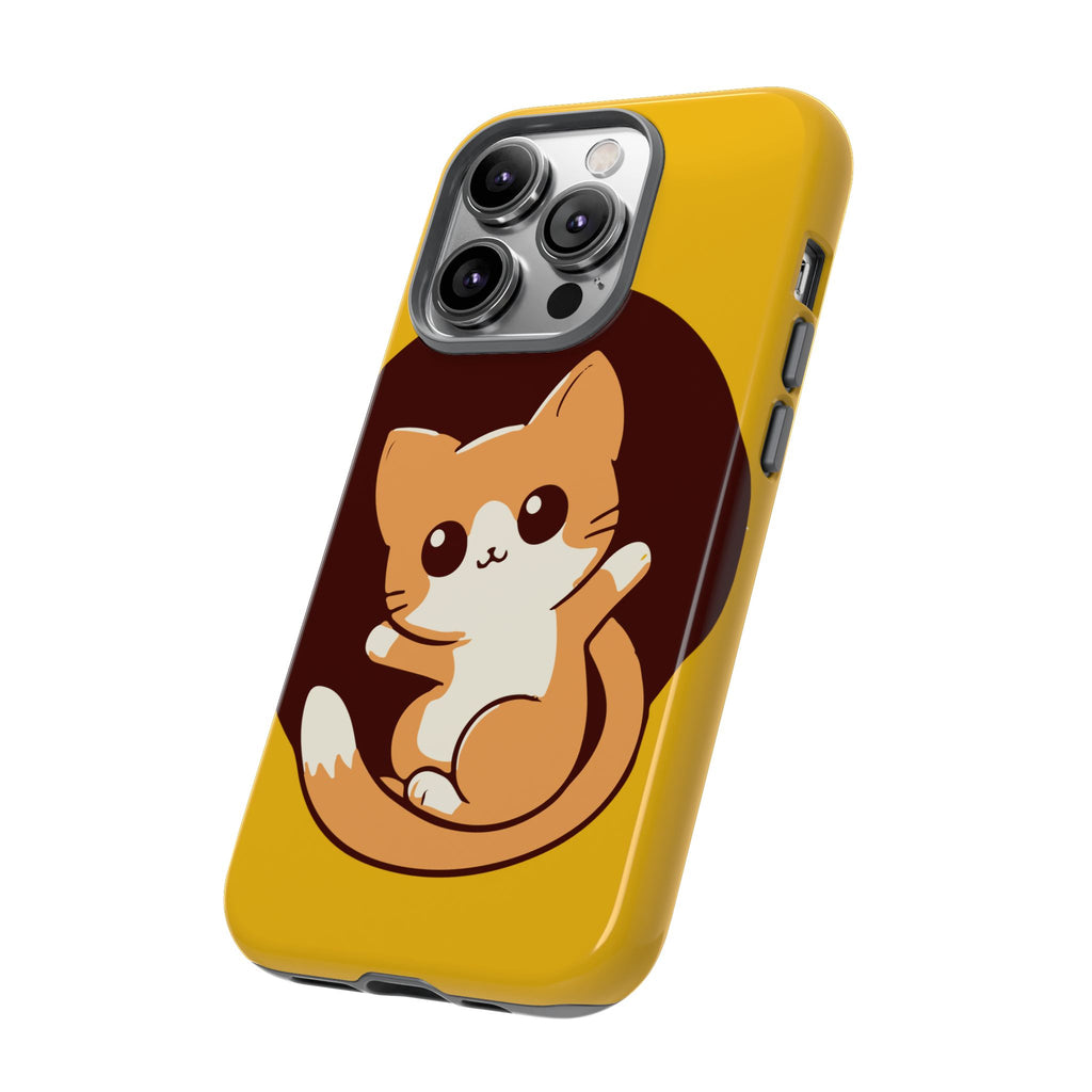 Cute Cat Phone Case | Tough Cases for Cat Lovers, Animal Design, Fun Gift, Unique Case, Durable Protection