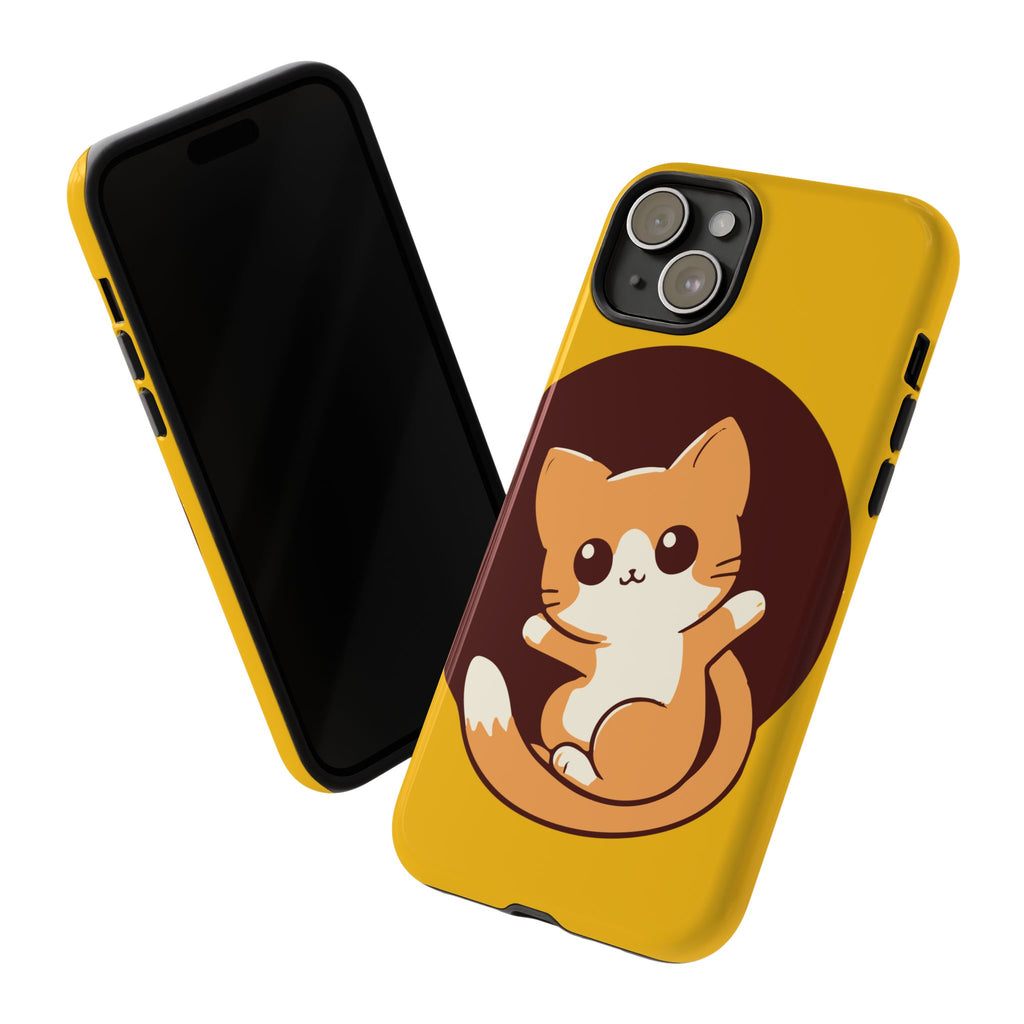 Cute Cat Phone Case | Tough Cases for Cat Lovers, Animal Design, Fun Gift, Unique Case, Durable Protection