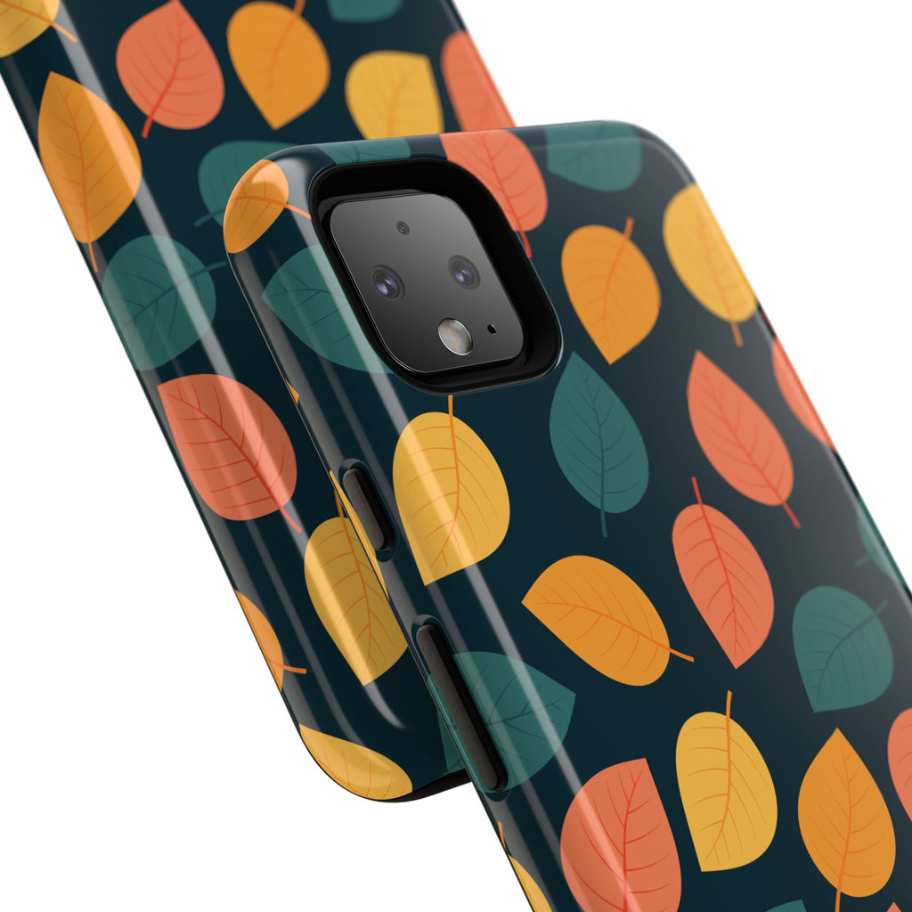 Autumn Leaves Phone Case - Protective Cell Phone Cover, Fall Aesthetic, Nature Lover Gift, Seasonal Accessories, Eco-Friendly Case