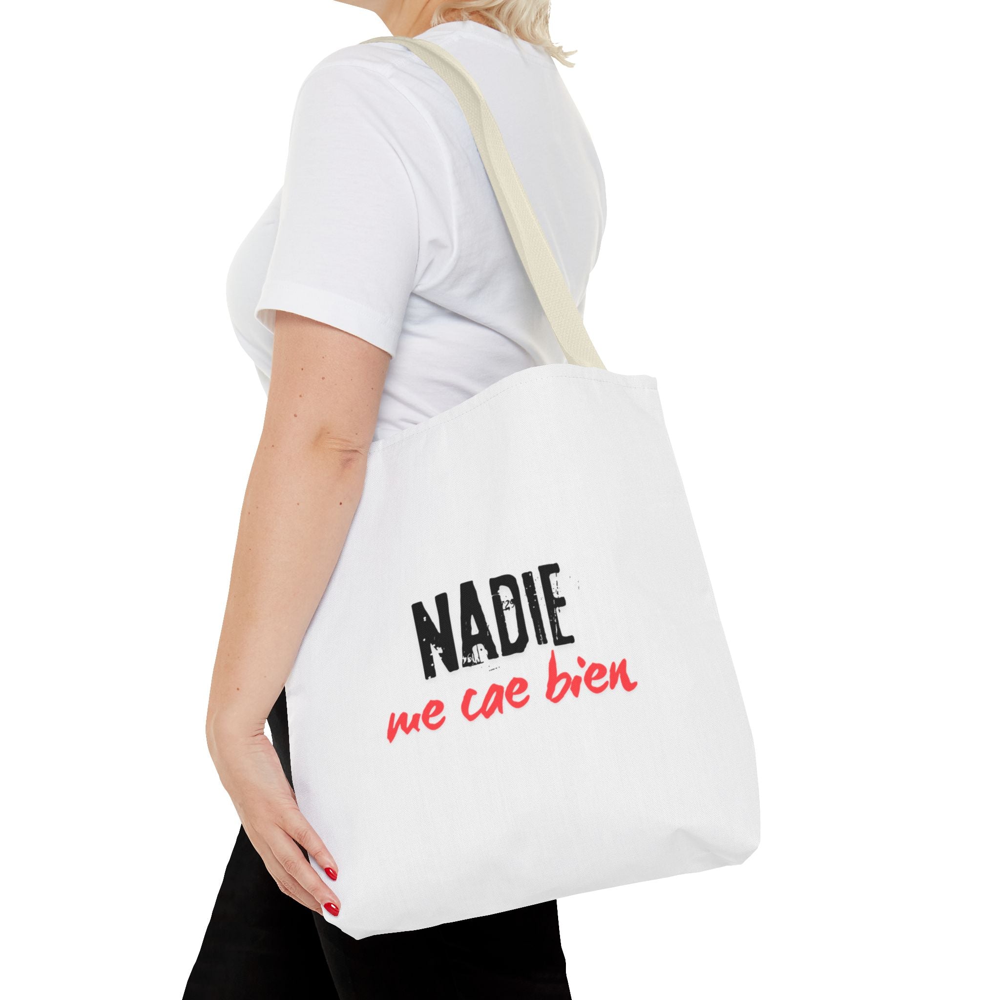 White "I Like No One" – Anti-Social Tote