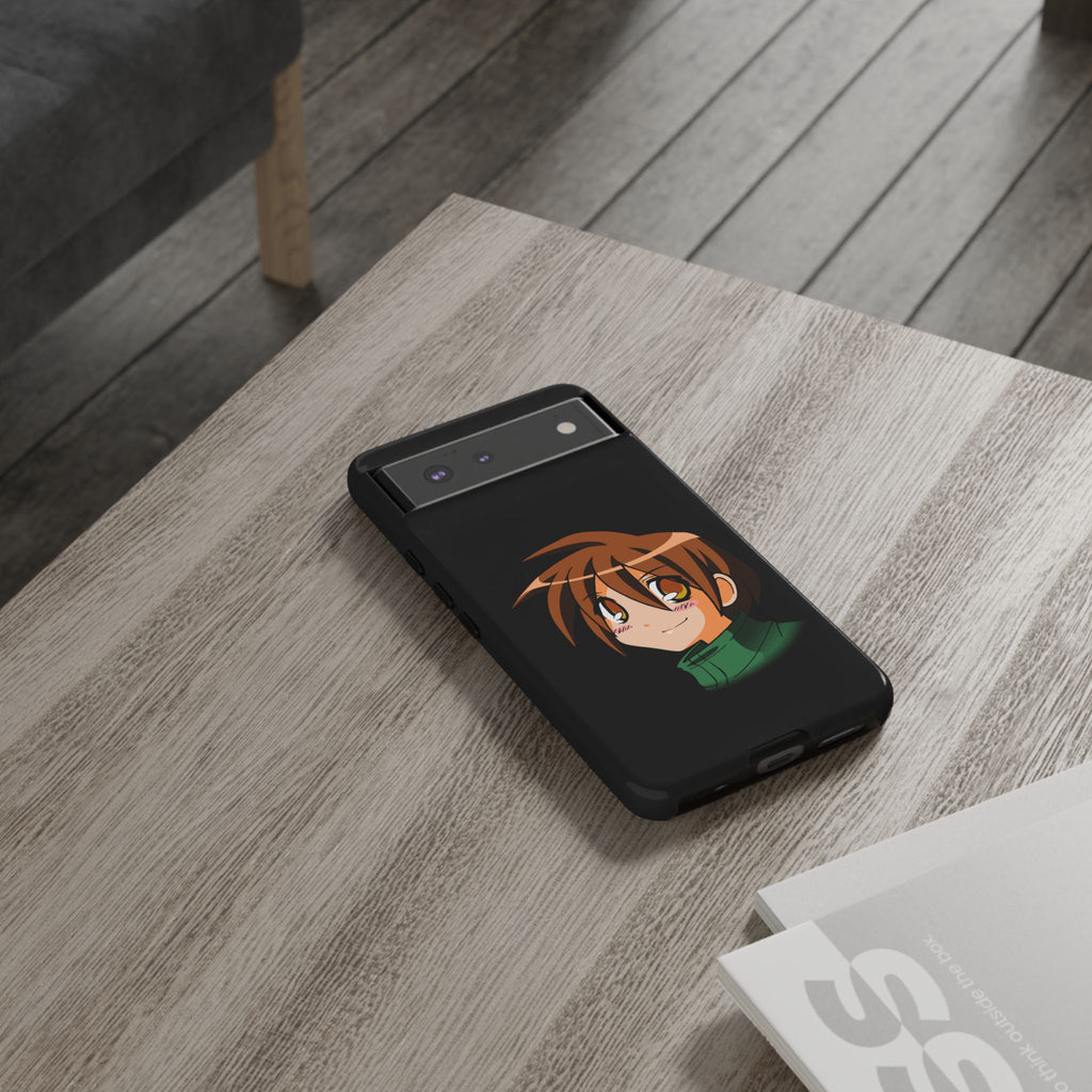 Anime Character Phone Case, Cute Phone Cover, Tough Cases for Teens, Customizable Gift, Geeky Accessories