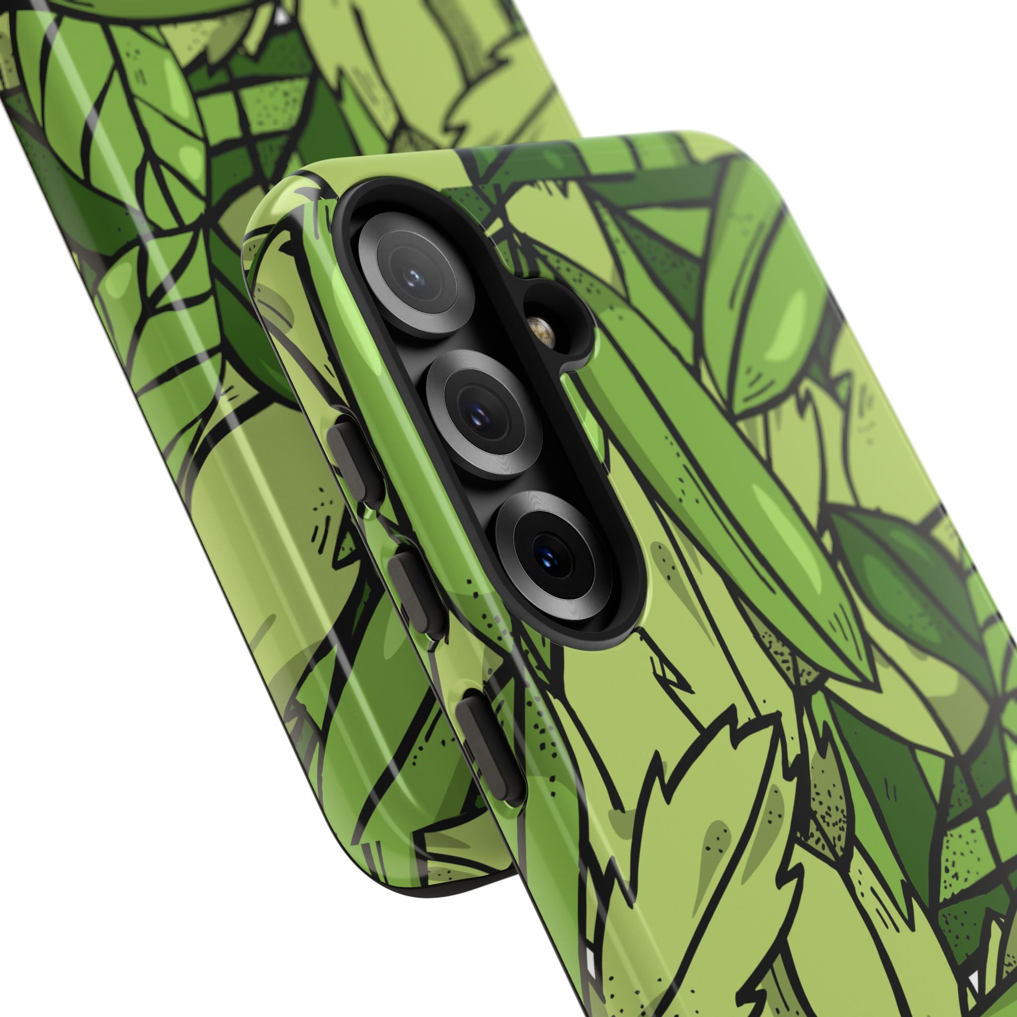 Leafy Green Phone Case - Tough Cases, Eco-Friendly Gadget Cover, Nature-Inspired Accessories, Unique Gift for Nature Lovers, Stylish [...]