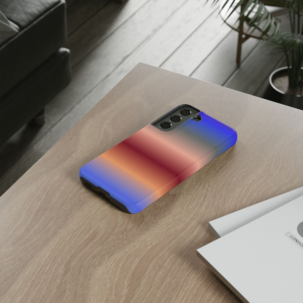 Gradient Phone Case, Tough Cases for iPhone, Stylish Phone Cover, Modern Gradient Design, Durable Protective Case, Gift for Tech Lovers