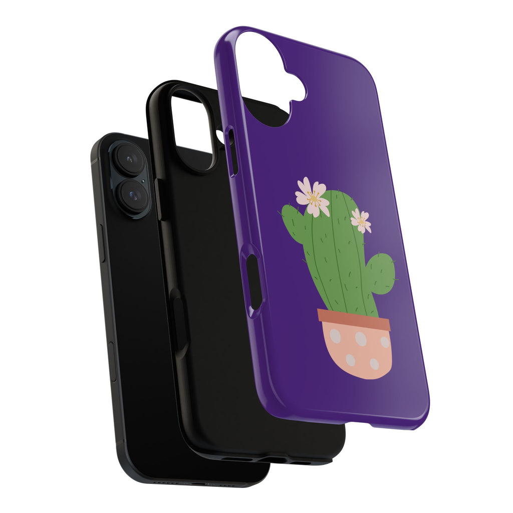 Cactus Phone Case, Tough Cases, Cute Floral, Trending Design, Unique Gift, Phone Accessories, Summer Vibe, Nature Lover