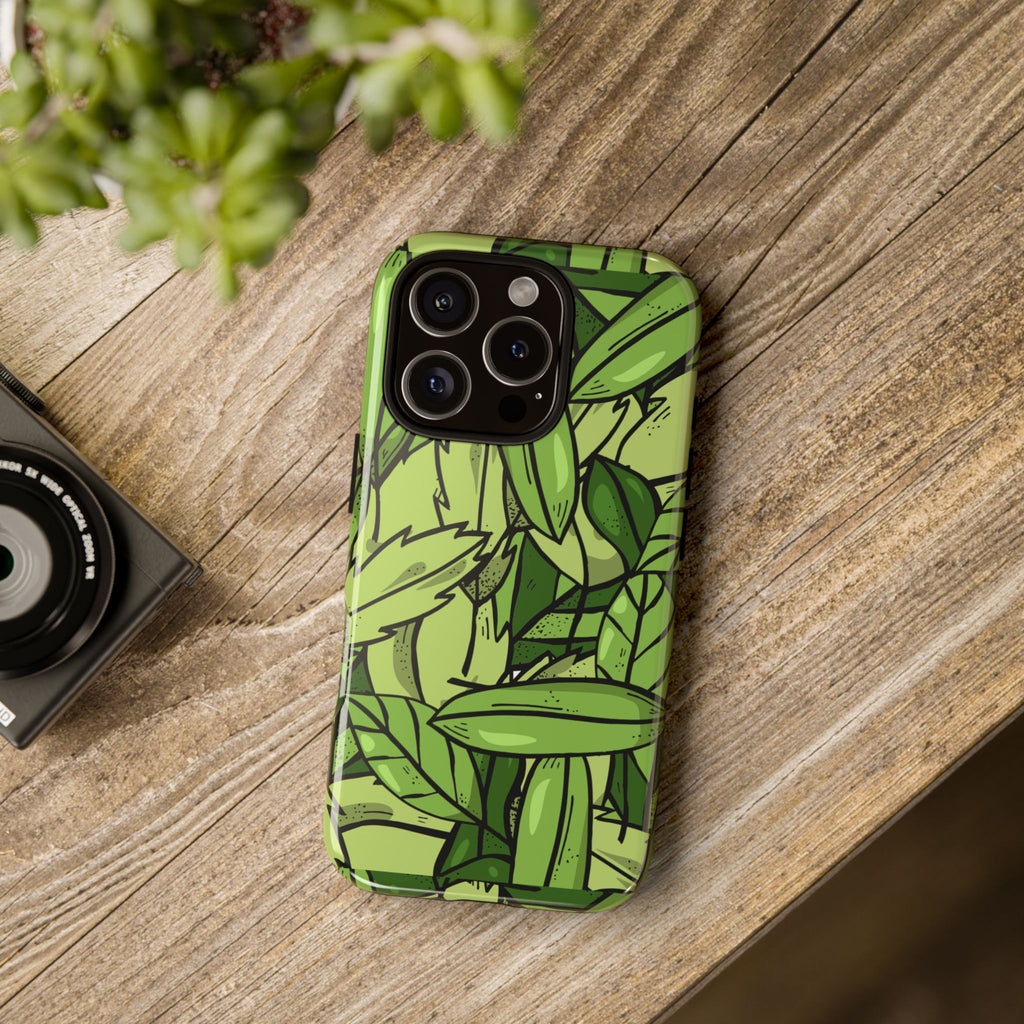 Leafy Green Phone Case - Tough Cases, Eco-Friendly Gadget Cover, Nature-Inspired Accessories, Unique Gift for Nature Lovers, Stylish [...]