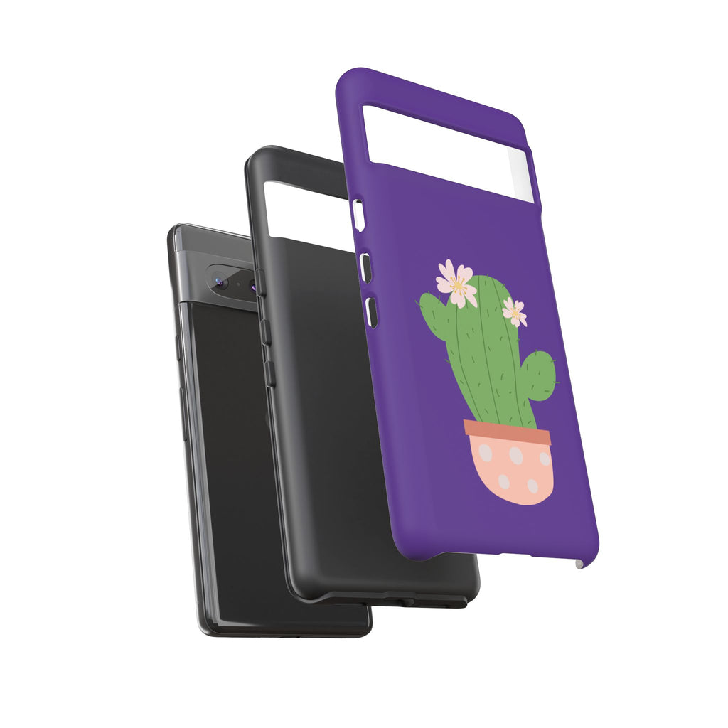 Cactus Phone Case, Tough Cases, Cute Floral, Trending Design, Unique Gift, Phone Accessories, Summer Vibe, Nature Lover