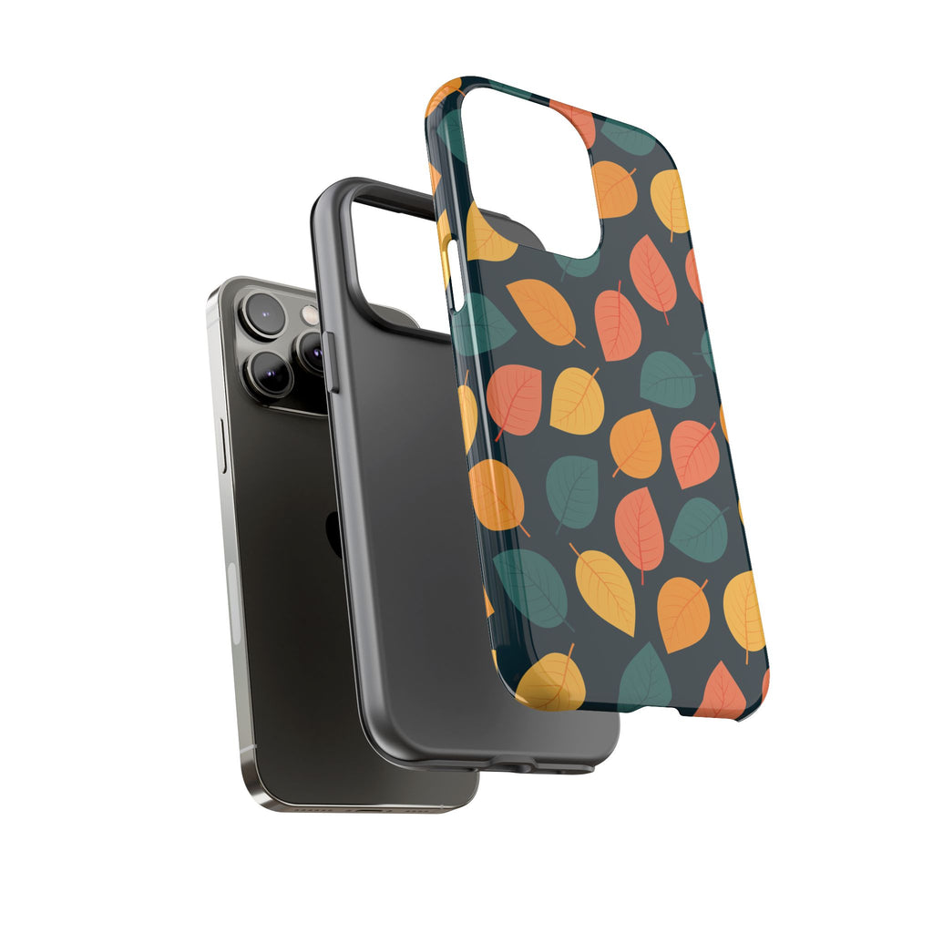 Autumn Leaves Phone Case - Protective Cell Phone Cover, Fall Aesthetic, Nature Lover Gift, Seasonal Accessories, Eco-Friendly Case
