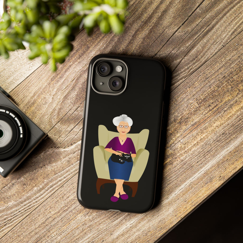 Grandma Phone Case, Tough Phone Cover for Grandparents, Durable Case for Seniors, Unique Gift for Grandmother, Personalized Tech Accessory
