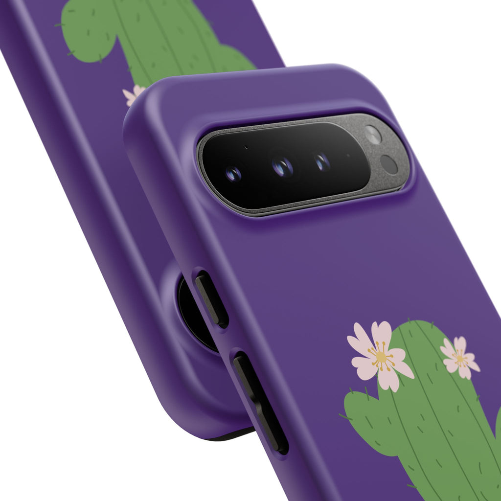 Cactus Phone Case, Tough Cases, Cute Floral, Trending Design, Unique Gift, Phone Accessories, Summer Vibe, Nature Lover