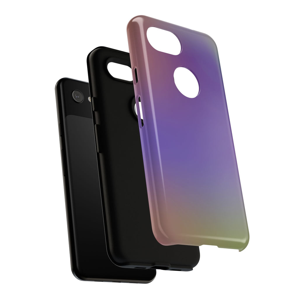 Colorful Phone Case, Tough Phone Cover, Gradient Design Case, Stylish Mobile Accessories, Unique Gift for Her