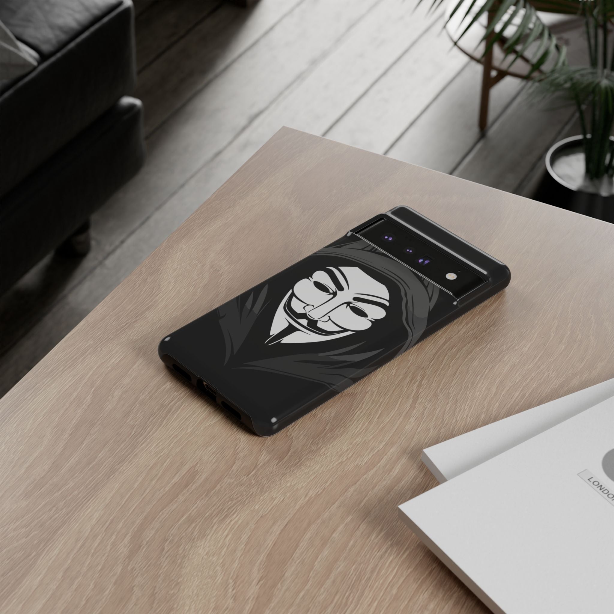 Rebellious Phone Case with Guy Fawkes Design | Tough Cases, Unique Phone Cover, Gift for Tech Lovers, Aesthetic Phone Accessory, [...]