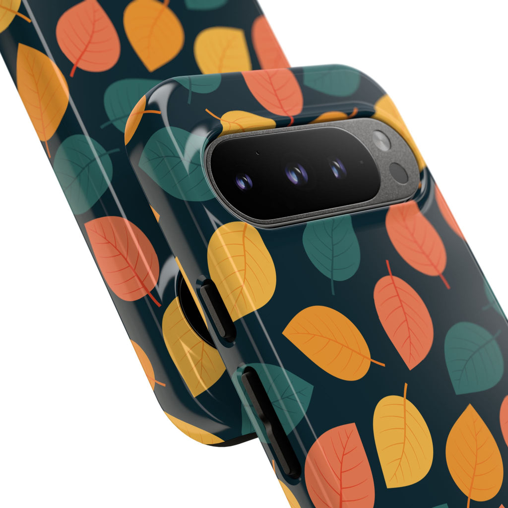 Autumn Leaves Phone Case - Protective Cell Phone Cover, Fall Aesthetic, Nature Lover Gift, Seasonal Accessories, Eco-Friendly Case