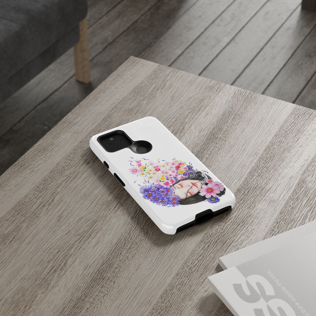 Floral Phone Case | Tough Cases | Cute Floral Design, Gift for Her, Spring Accessory, Mother's Day Gift, Stylish Protection