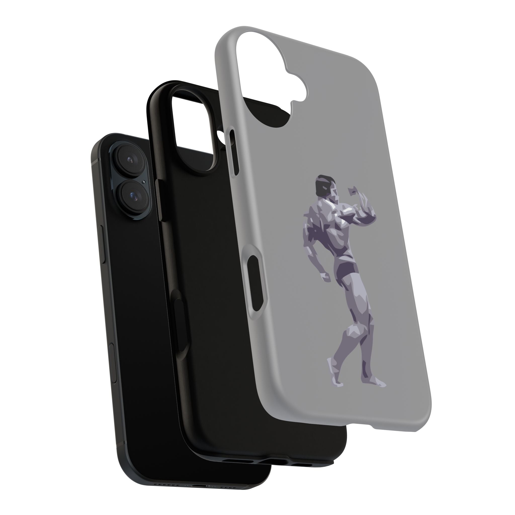 Muscle Man Phone Case - Tough Cases, Martial Arts Gift, Gym Lover Accessories, Inspirational Phone Cover, Unique Tech Gift