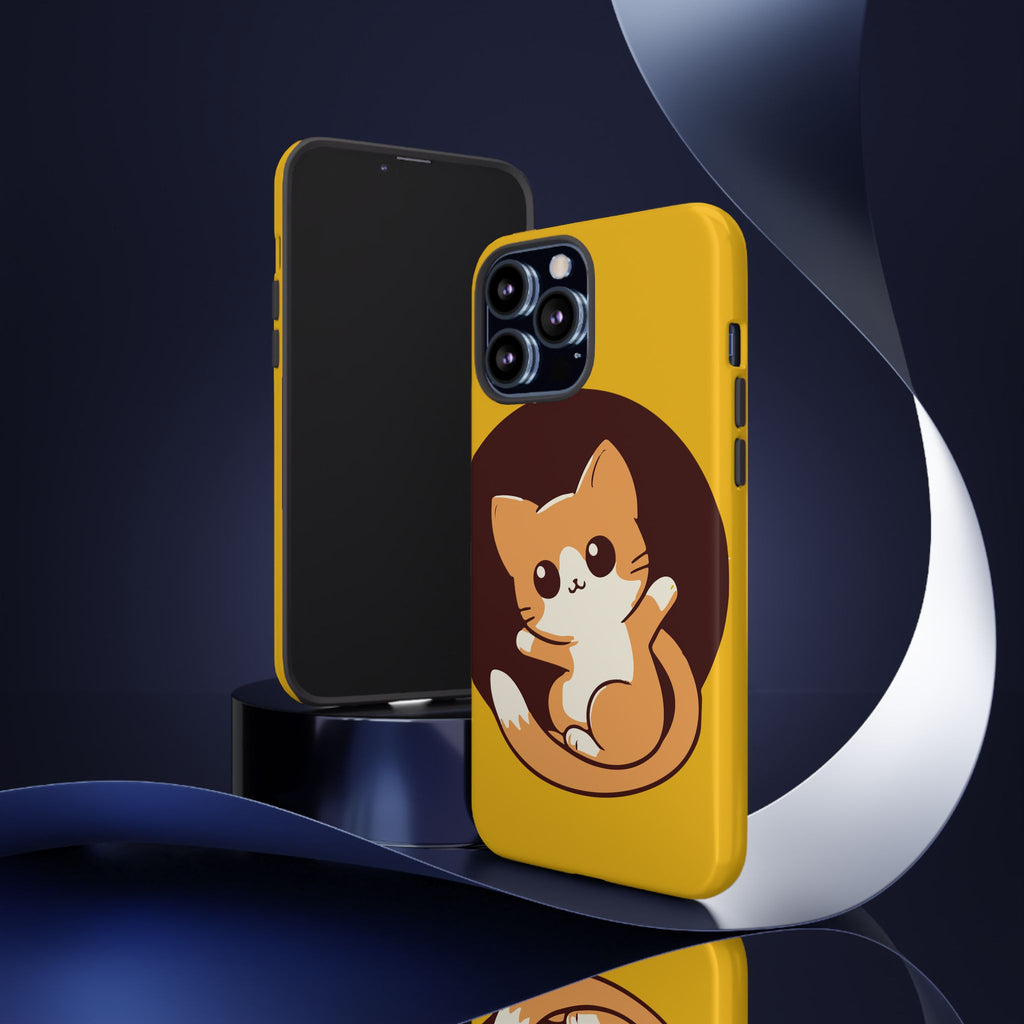 Cute Cat Phone Case | Tough Cases for Cat Lovers, Animal Design, Fun Gift, Unique Case, Durable Protection