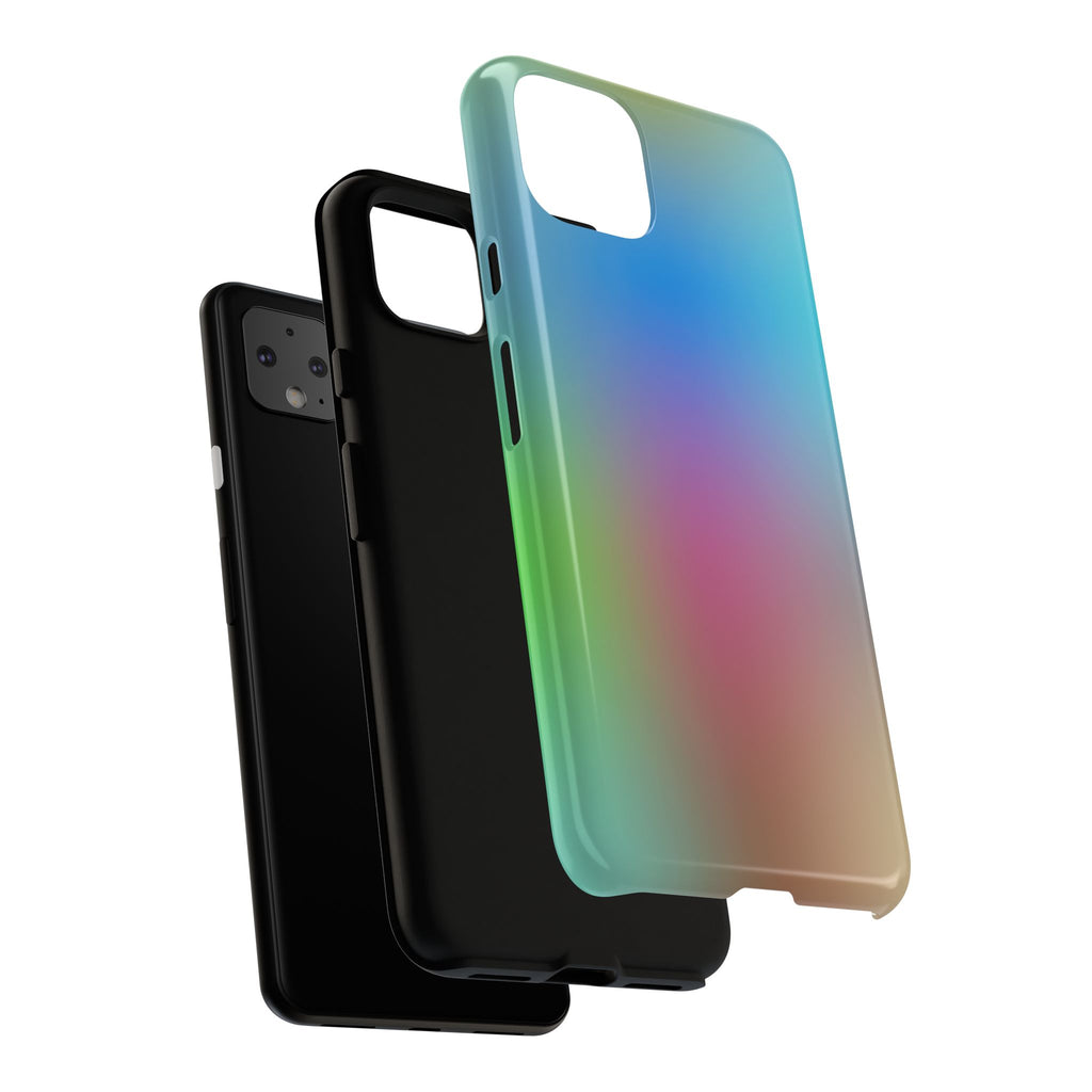 Colorful Mobile Phone Case, Unique Phone Cover, Stylish Phone Protector, Gift for Tech Lovers, Trendy Accessory