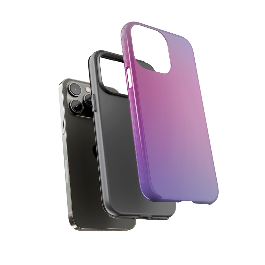 Stylish Phone Case, Tough Phone Cover, Gradient Phone Protector, Customizable Phone Shell, Durable Phone Accessory