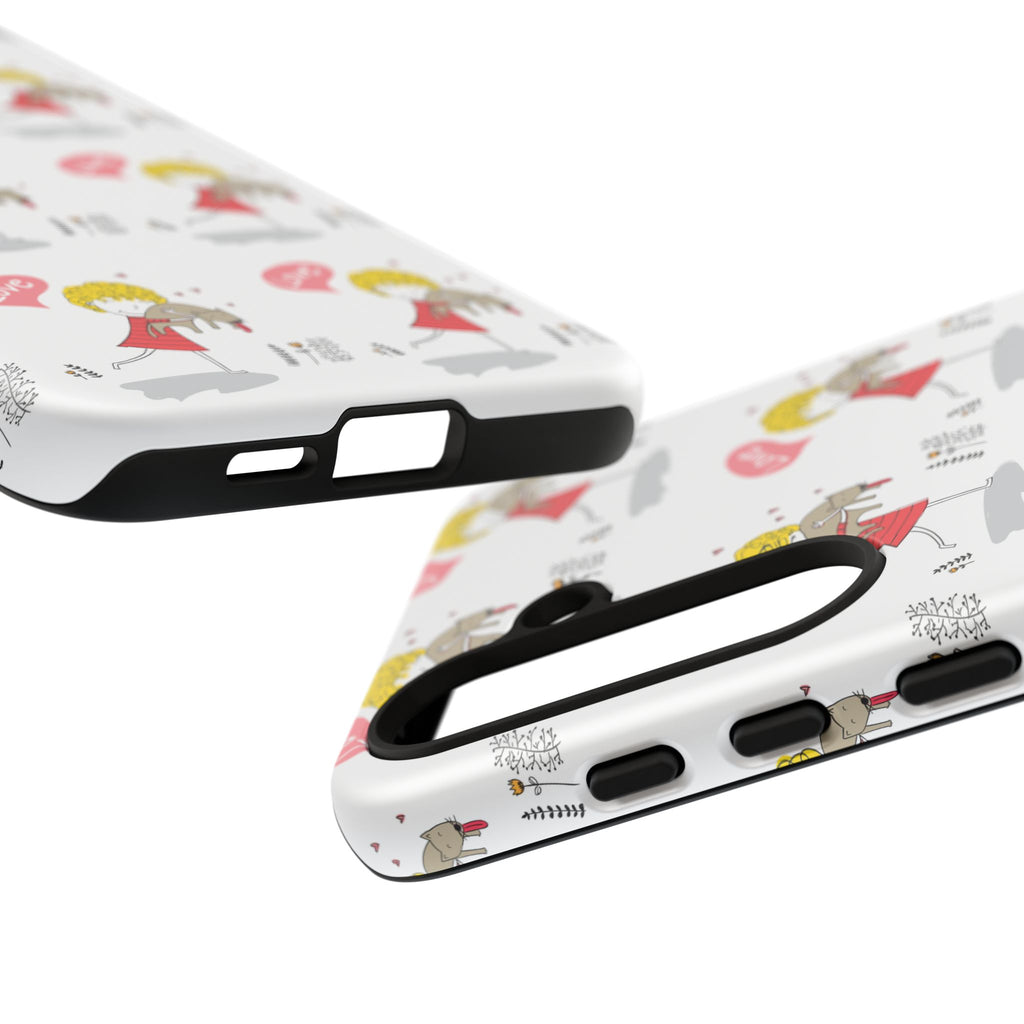 Love-Themed Phone Case | Cute Pet Lover Accessory, Perfect Gift for Birthdays, Anniversaries, Animal Lovers, Valentine's Day