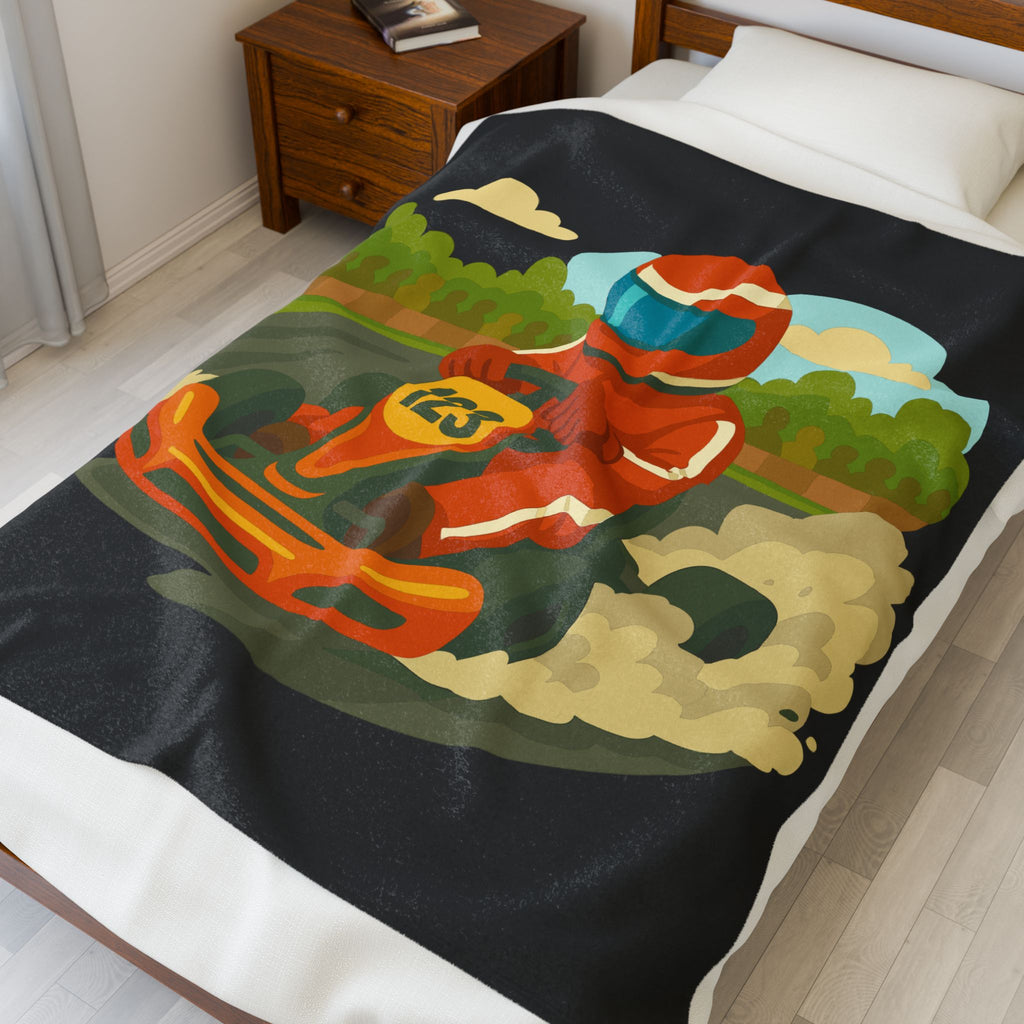 Style Cozy Blanket Adrenaline Wrapped – Motorsport Blanket Collection