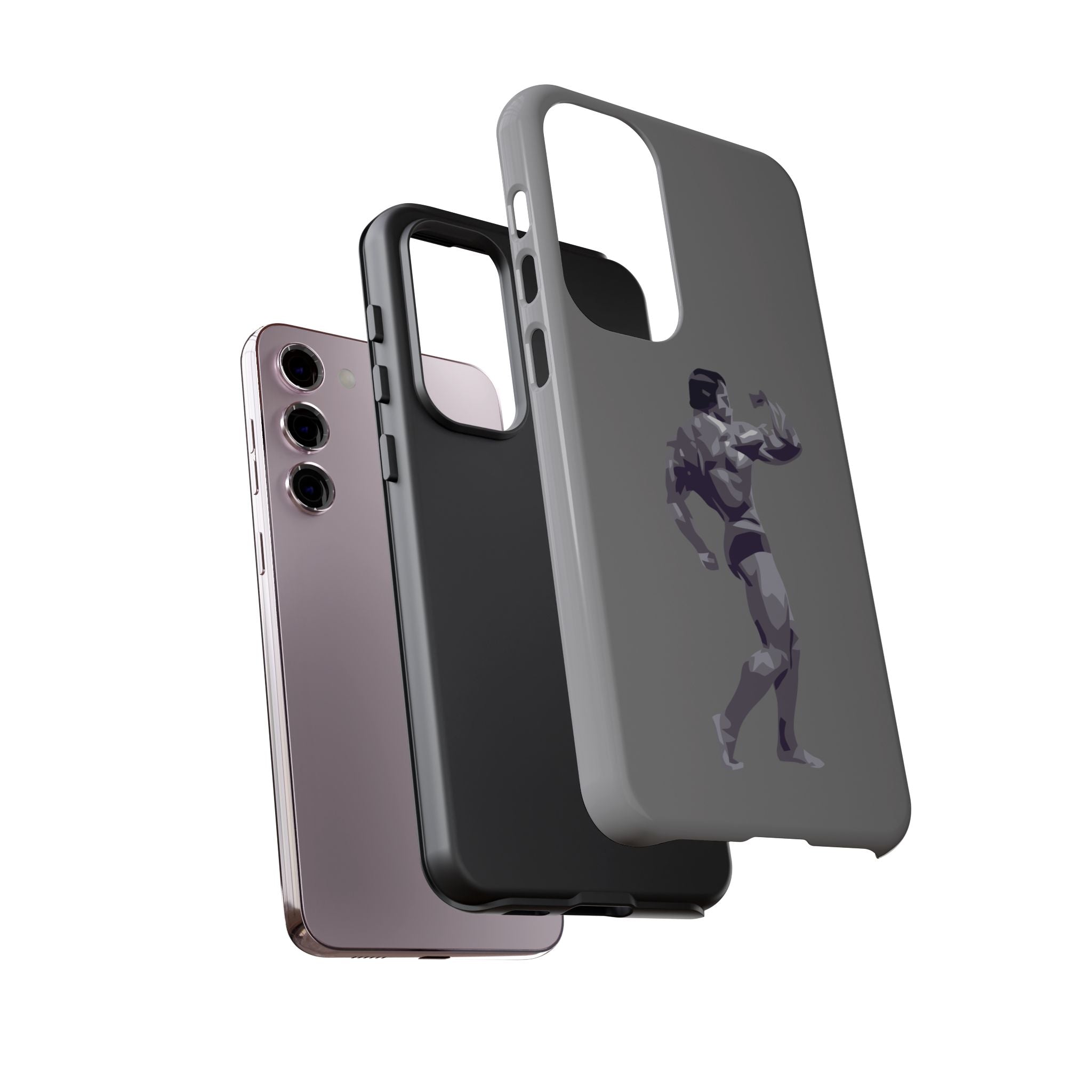 Muscle Man Phone Case - Tough Cases, Martial Arts Gift, Gym Lover Accessories, Inspirational Phone Cover, Unique Tech Gift