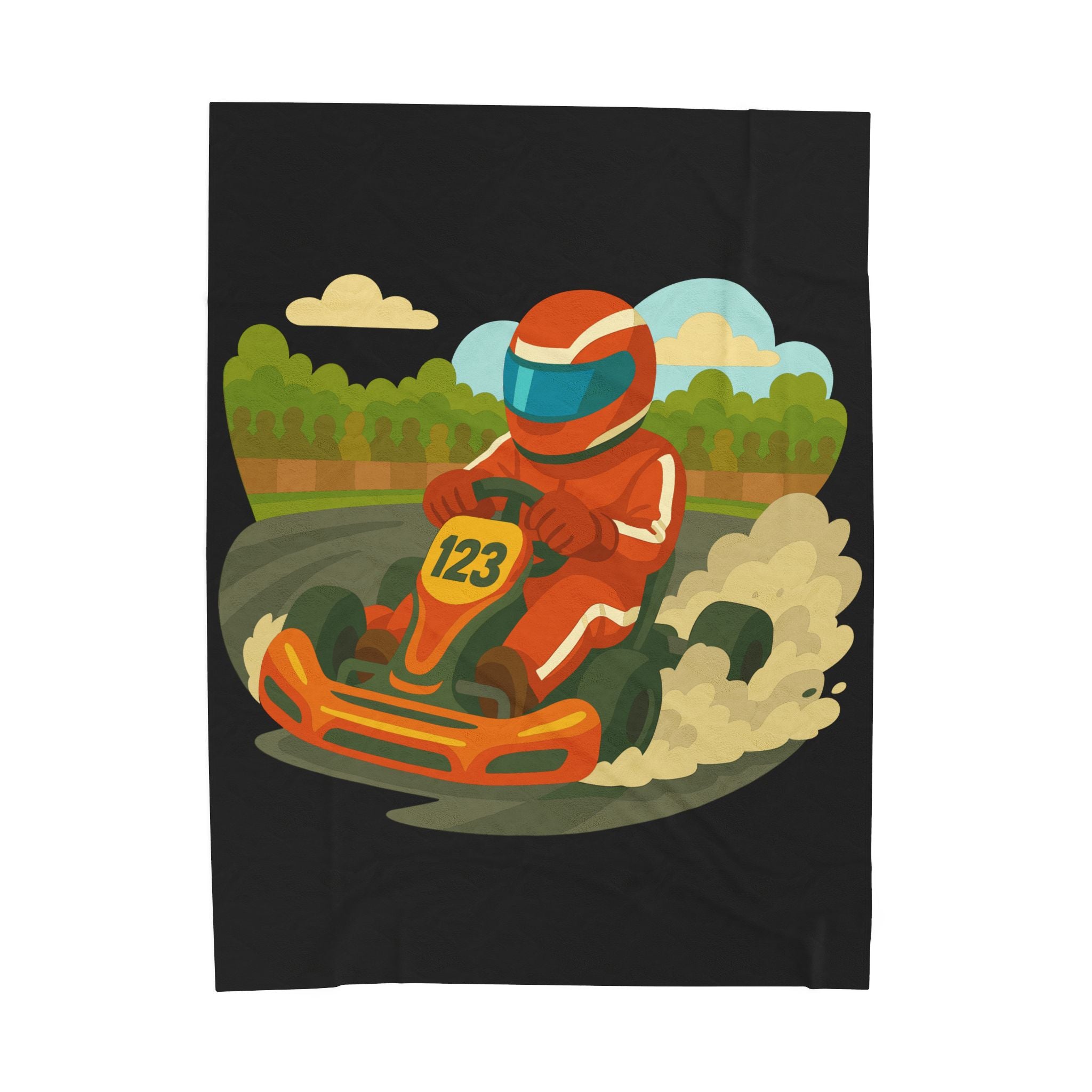 Style Cozy Blanket Adrenaline Wrapped – Motorsport Blanket Collection