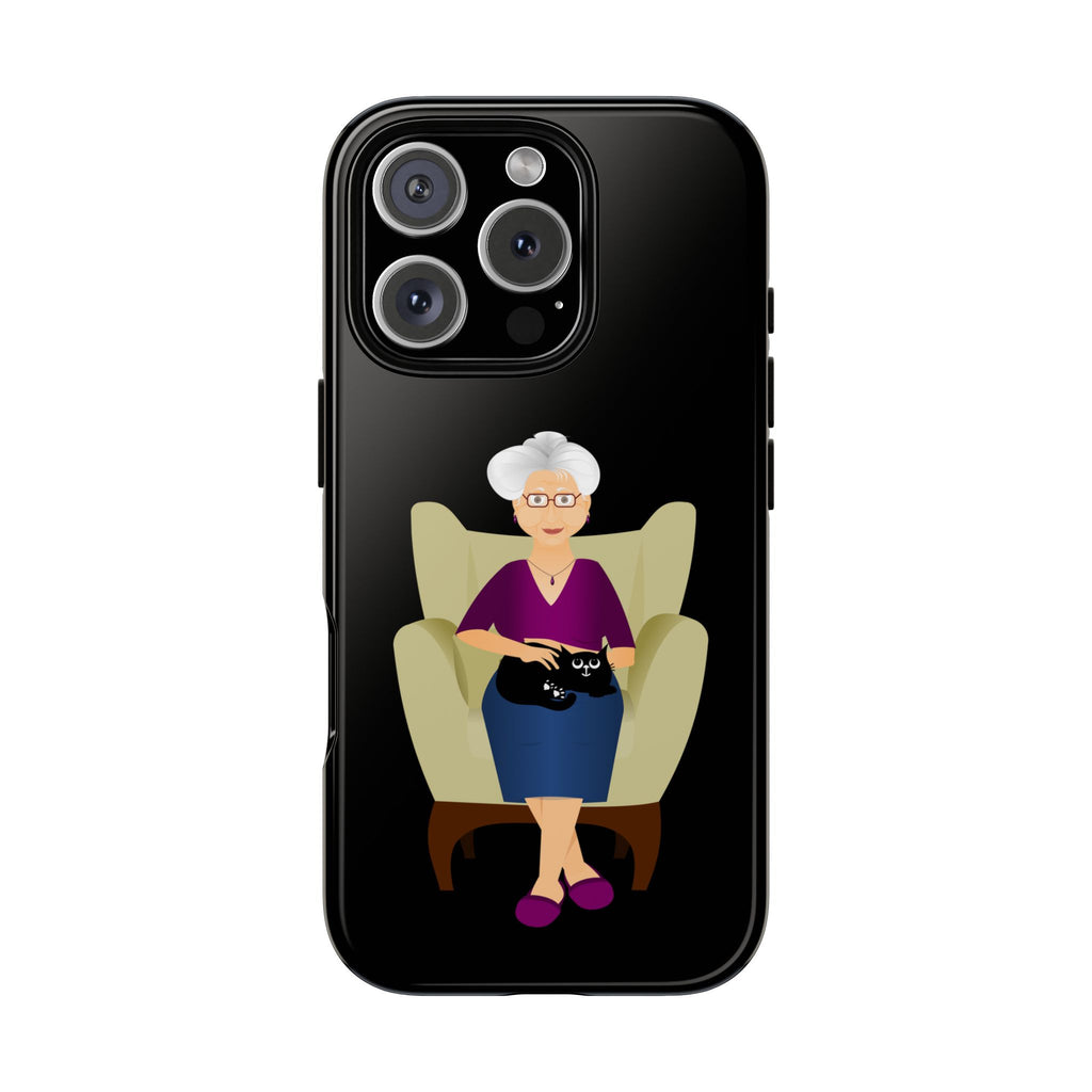 Grandma Phone Case, Tough Phone Cover for Grandparents, Durable Case for Seniors, Unique Gift for Grandmother, Personalized Tech Accessory