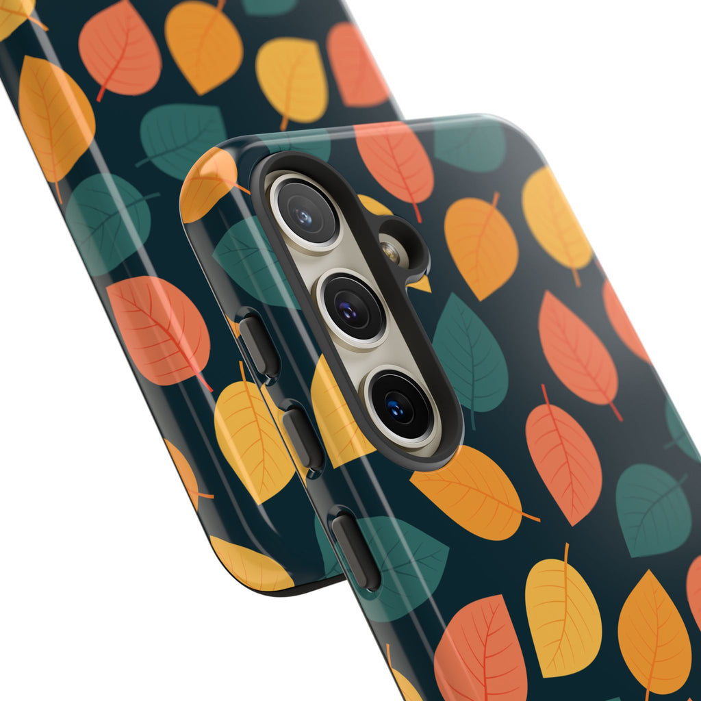 Autumn Leaves Phone Case - Protective Cell Phone Cover, Fall Aesthetic, Nature Lover Gift, Seasonal Accessories, Eco-Friendly Case
