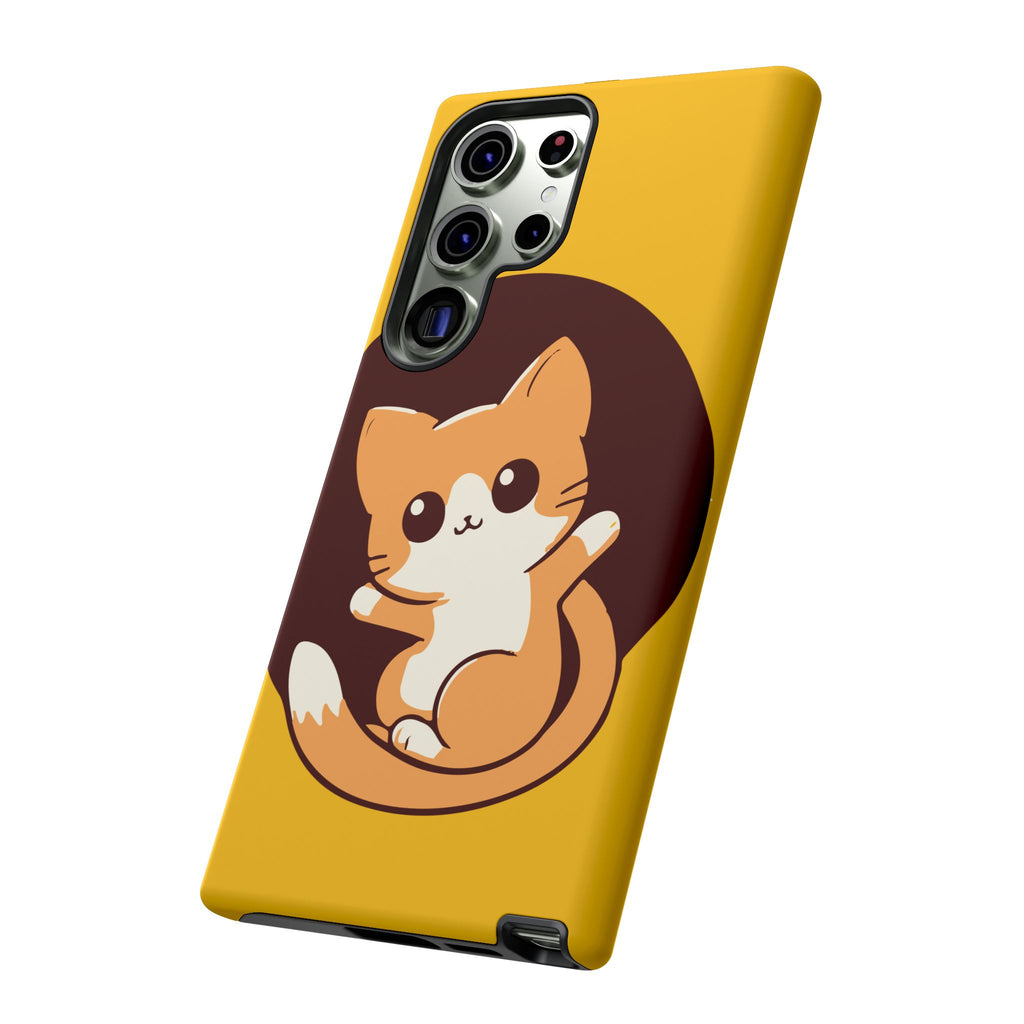 Cute Cat Phone Case | Tough Cases for Cat Lovers, Animal Design, Fun Gift, Unique Case, Durable Protection