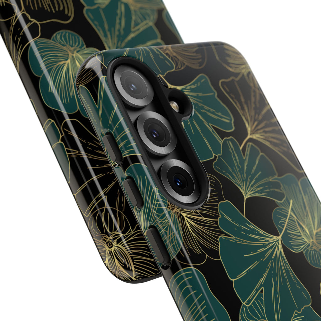 Floral Phone Case - Tough Cases, Protective Cover, Stylish Accessory, Gift for Her, Nature-Inspired Design