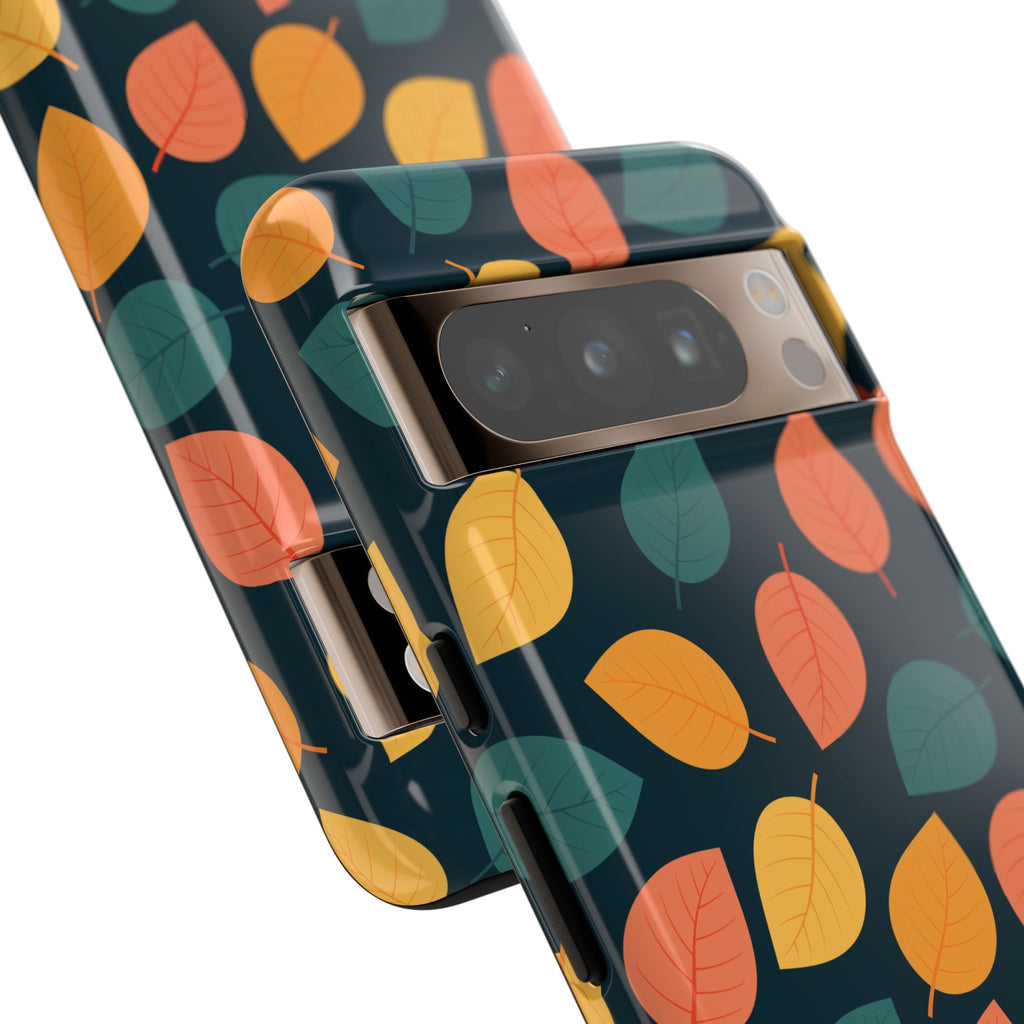 Autumn Leaves Phone Case - Protective Cell Phone Cover, Fall Aesthetic, Nature Lover Gift, Seasonal Accessories, Eco-Friendly Case