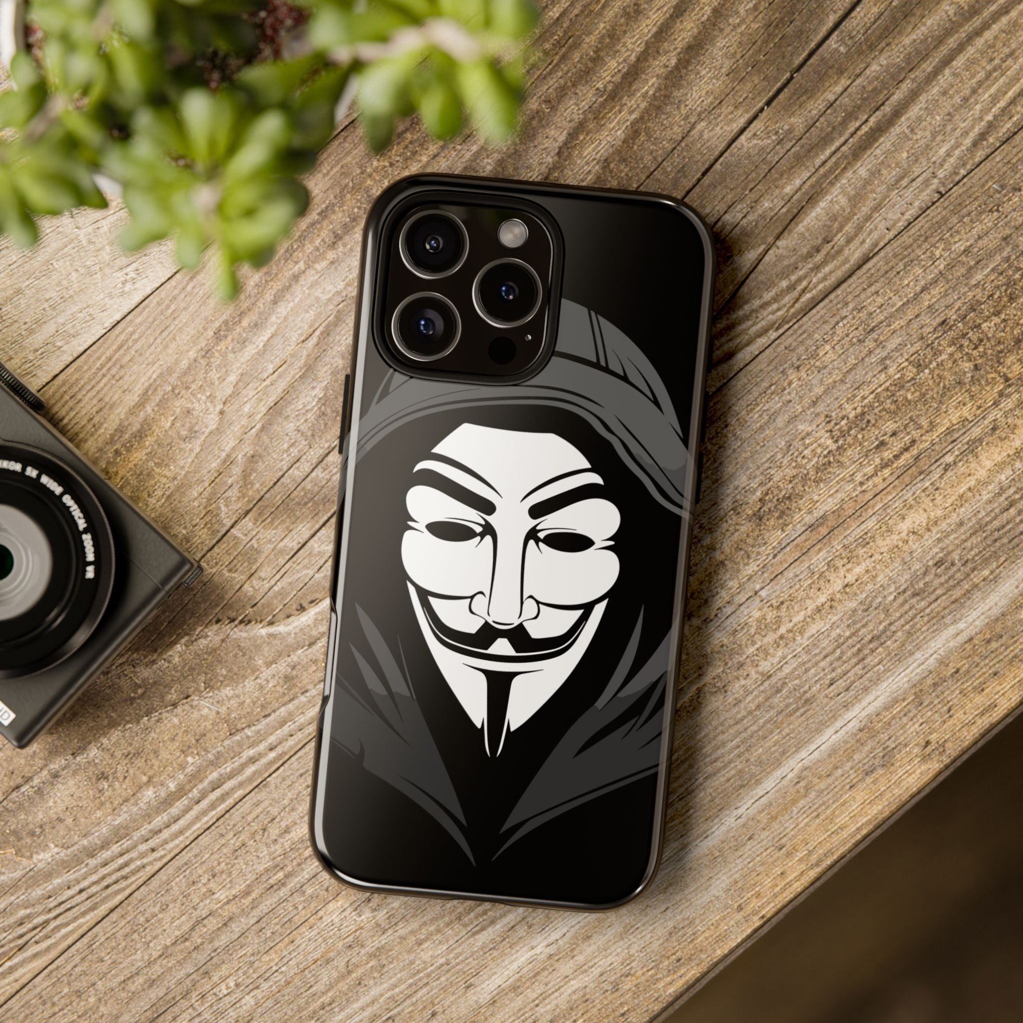 Rebellious Phone Case with Guy Fawkes Design | Tough Cases, Unique Phone Cover, Gift for Tech Lovers, Aesthetic Phone Accessory, [...]
