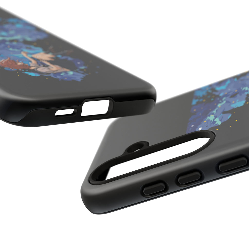 Tough Cases Phone Case - Artistic Galaxy Design, Cute Sleeve for Teens, Gift for Students, Unique Mobile Accessory, Trendy Tech Protection