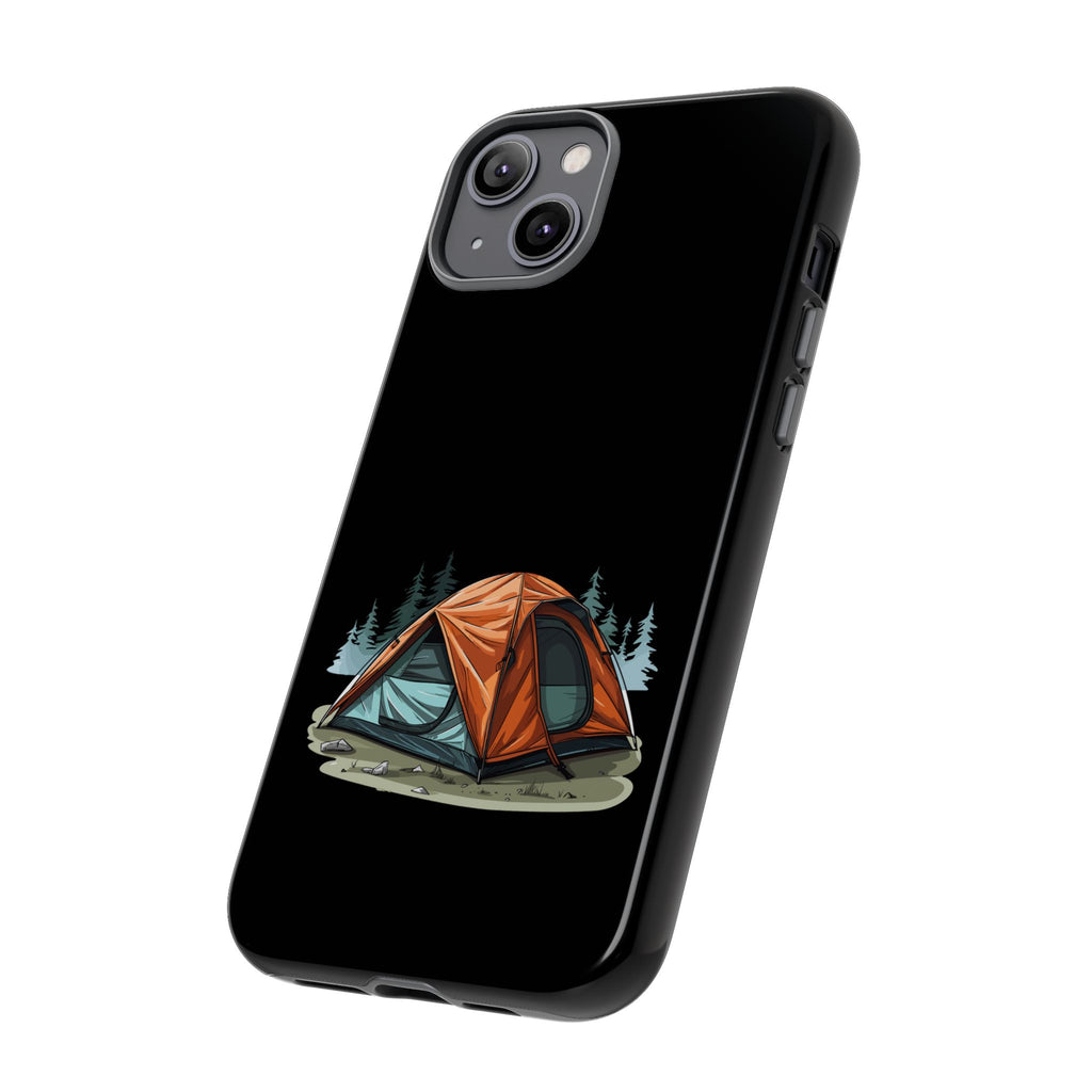 Camping Phone Case, Outdoor Adventure, Nature Lover Gift, Tough Cases, Hiking Accessory, Travel Gear, Camping Vibes