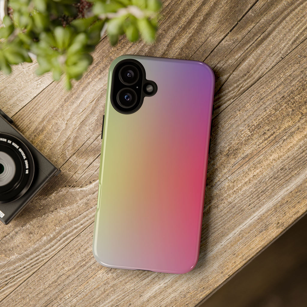 Gradient Phone Case, Tough Cases, Colorful Tech Accessory, Modern Phone Protection, Trendy Gift for Friends, Birthday, Holidays