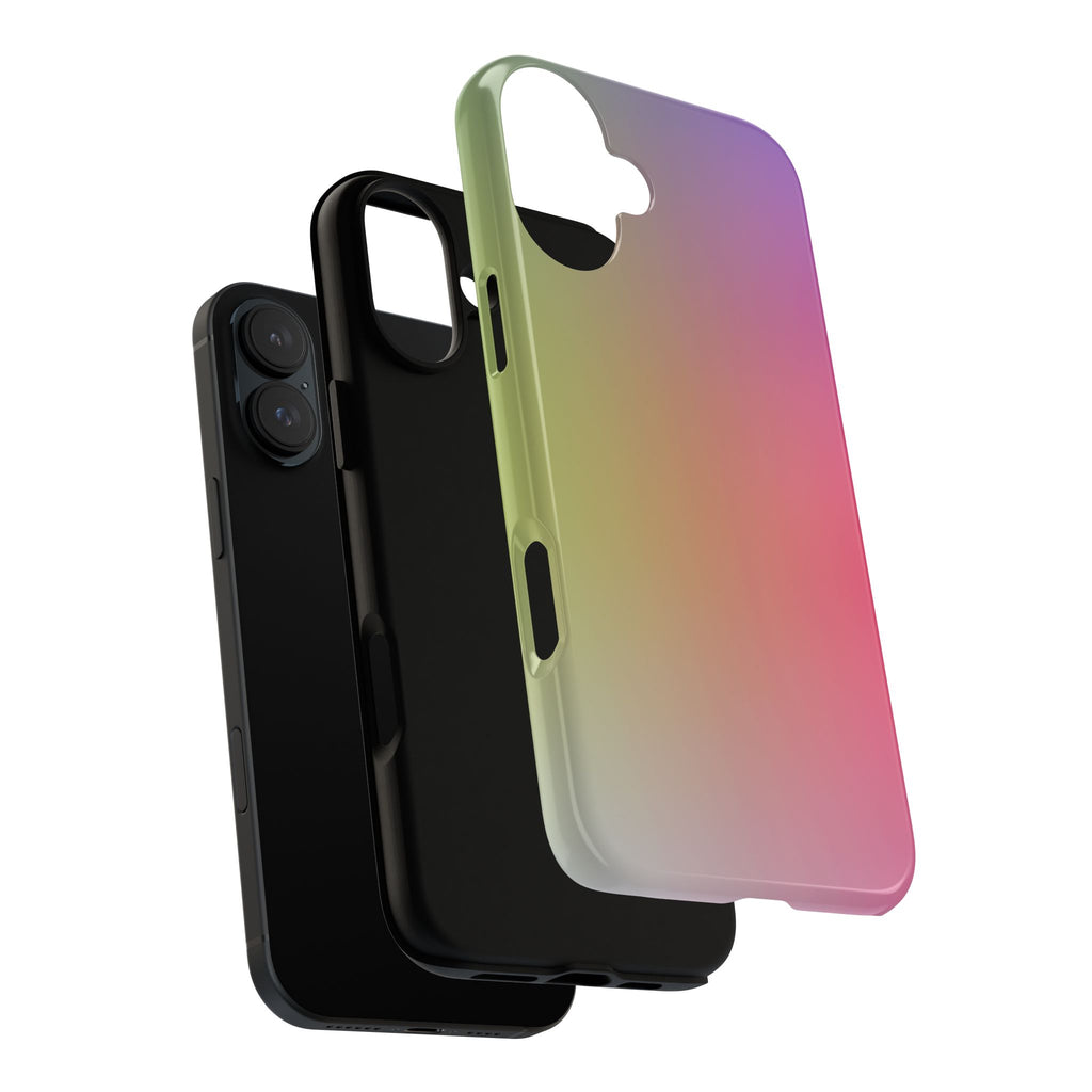 Gradient Phone Case, Tough Cases, Colorful Tech Accessory, Modern Phone Protection, Trendy Gift for Friends, Birthday, Holidays