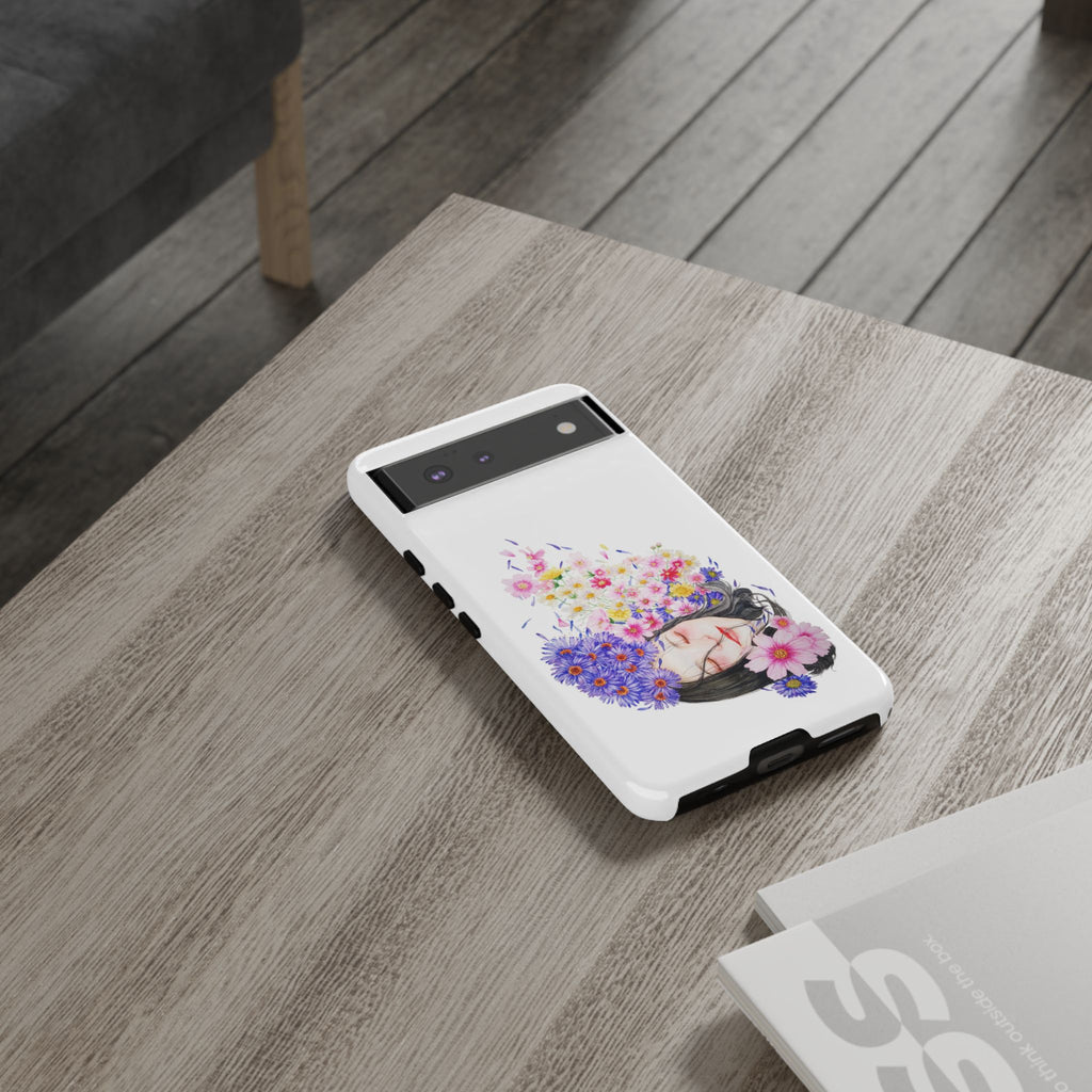 Floral Phone Case | Tough Cases | Cute Floral Design, Gift for Her, Spring Accessory, Mother's Day Gift, Stylish Protection