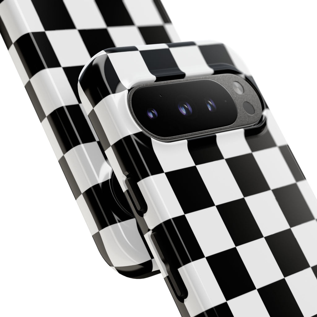 Stylish Checkered Phone Case | Trendy Protective Cover for iPhone, Gift for Teens, Fashion Accessory, Unique Design for All Occasions