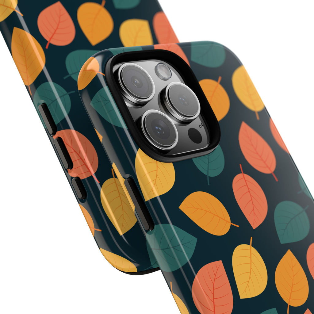 Autumn Leaves Phone Case - Protective Cell Phone Cover, Fall Aesthetic, Nature Lover Gift, Seasonal Accessories, Eco-Friendly Case