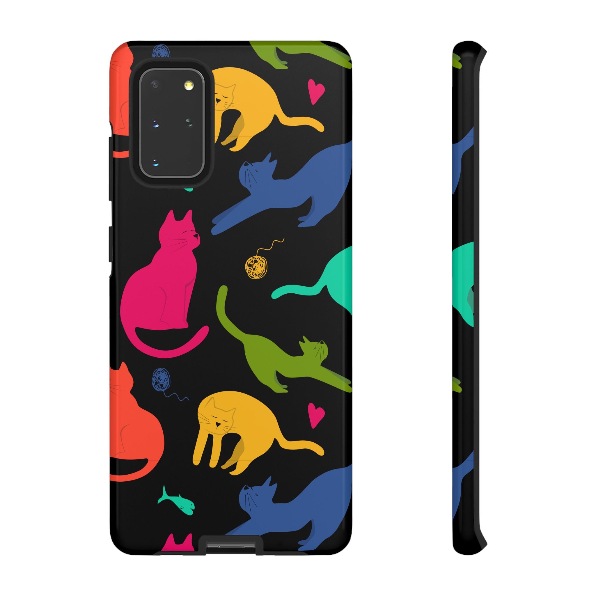 Colorful Cat Phone Case - Fun Pet Lover Accessory, Paw-some Gift for Cat Owners, Colorful Protective Cover, Cute Animal Phone [...]