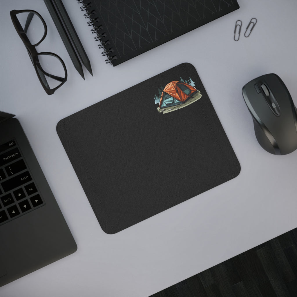 Camping-Inspired Desk Mouse Pad, Nature Lover Mouse Pad, Outdoor Decor, Gift for Adventurers, Unique Office Accessories