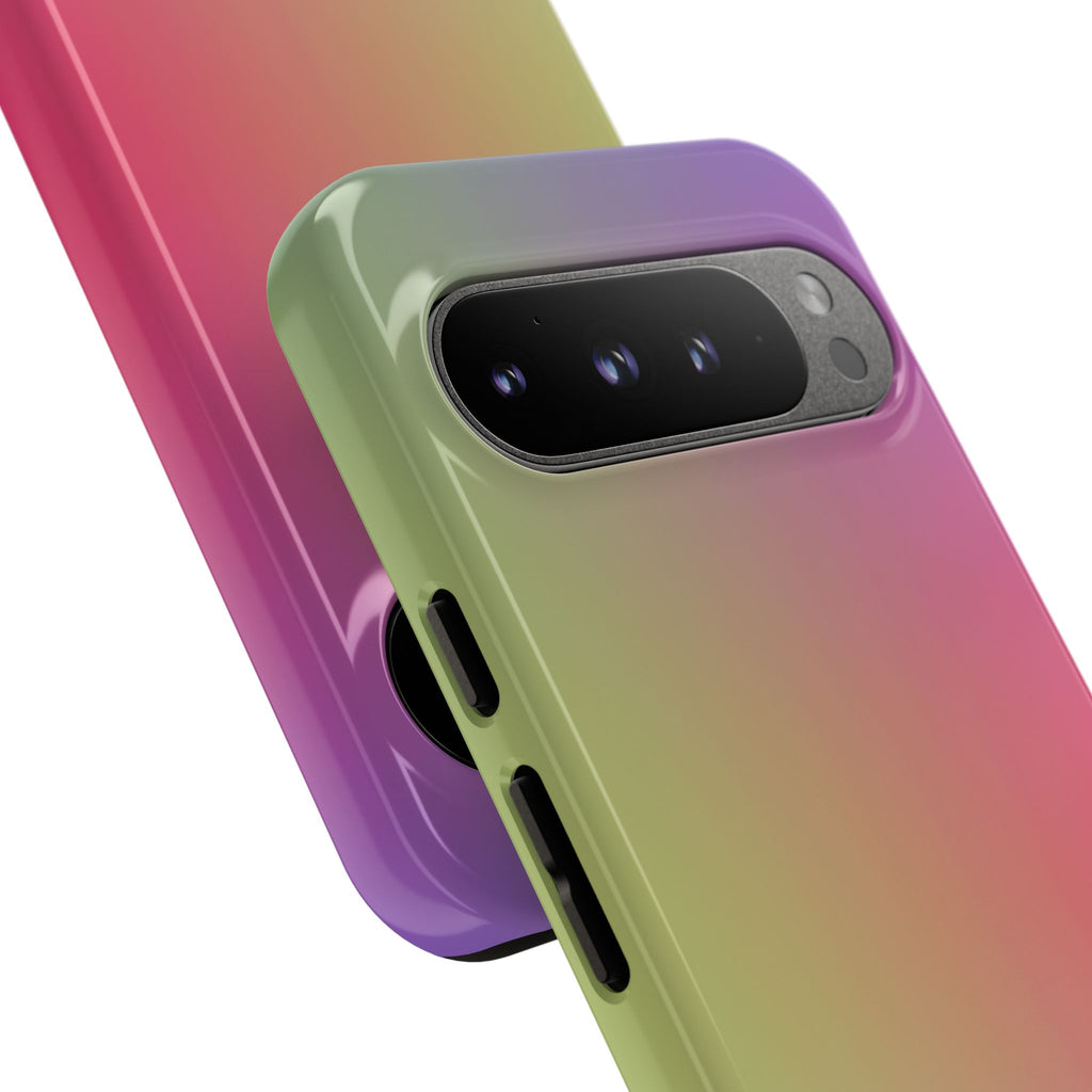 Gradient Phone Case, Tough Cases, Colorful Tech Accessory, Modern Phone Protection, Trendy Gift for Friends, Birthday, Holidays
