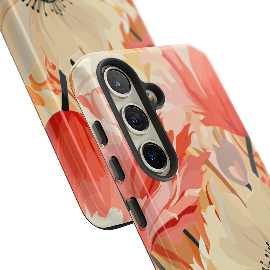 Floral Phone Case, Tough Protective Cover for Floral Lovers, Perfect Gift for Friends, Spring Celebration, Art Lovers Gift
